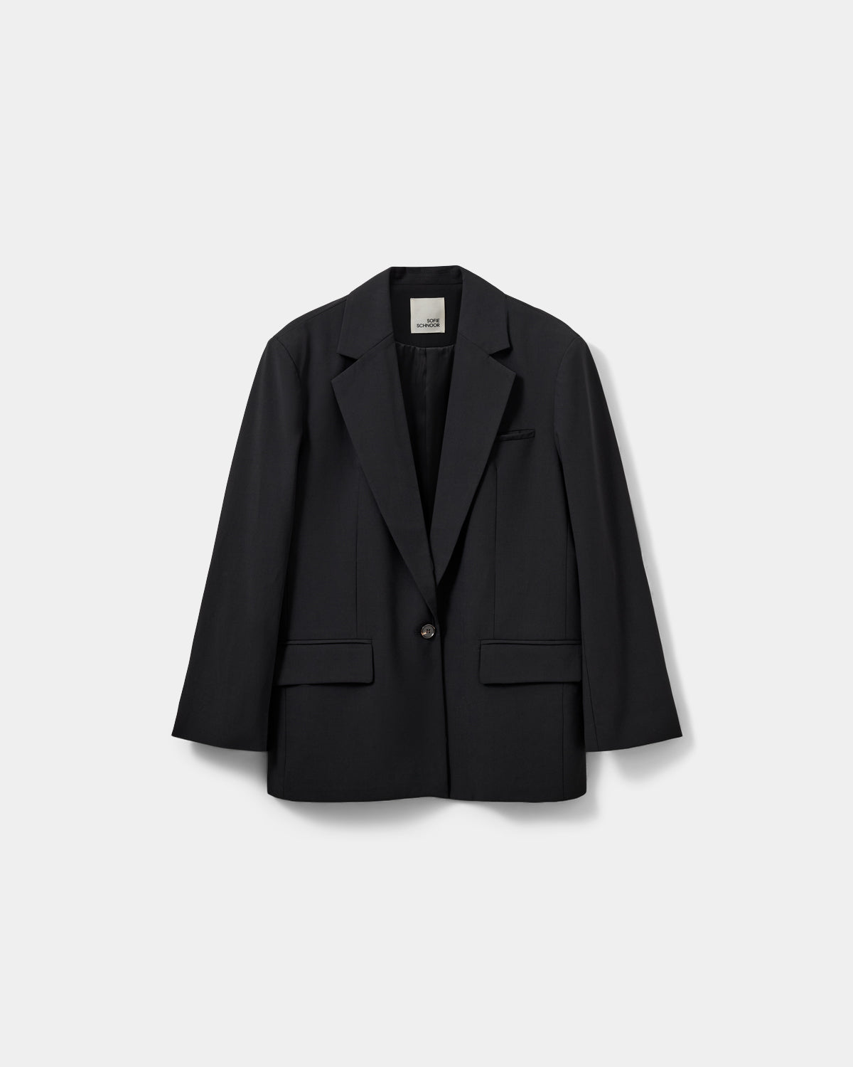 sofie-schnoor-women-elnasw-blazer-schwarz-oversized image 1