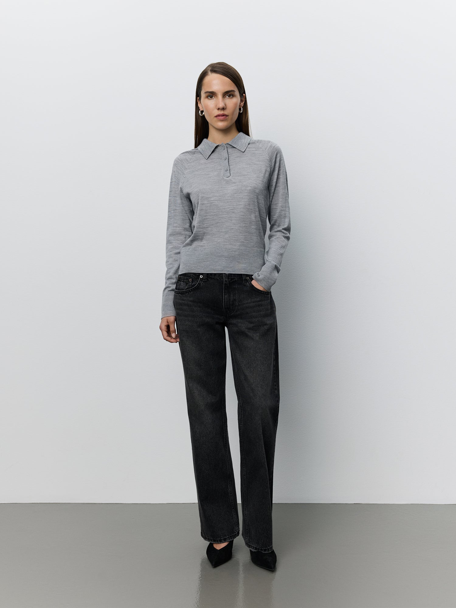 sofie-schnoor-women-riosw-jeans-mid-waist-schwarz-baumwolle image 2