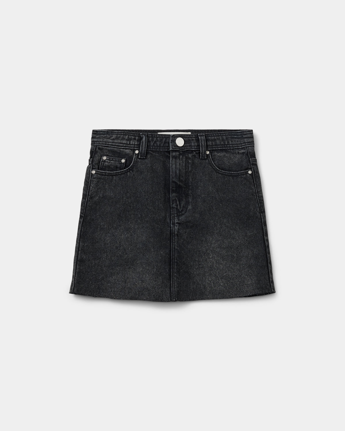 sofie-schnoor-young-indigosy-skirt-minirock-washed-black image 1