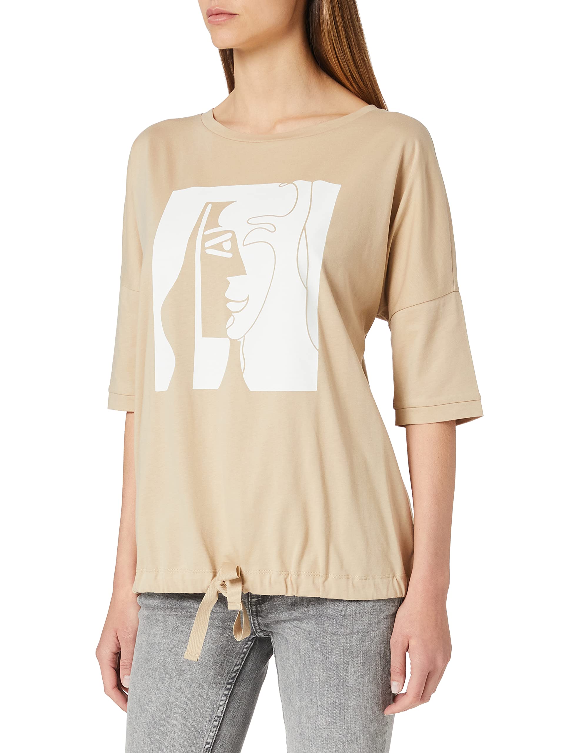 comma-t-shirt-damen-frontprint-shirt-pink-gr-e-40 image 6