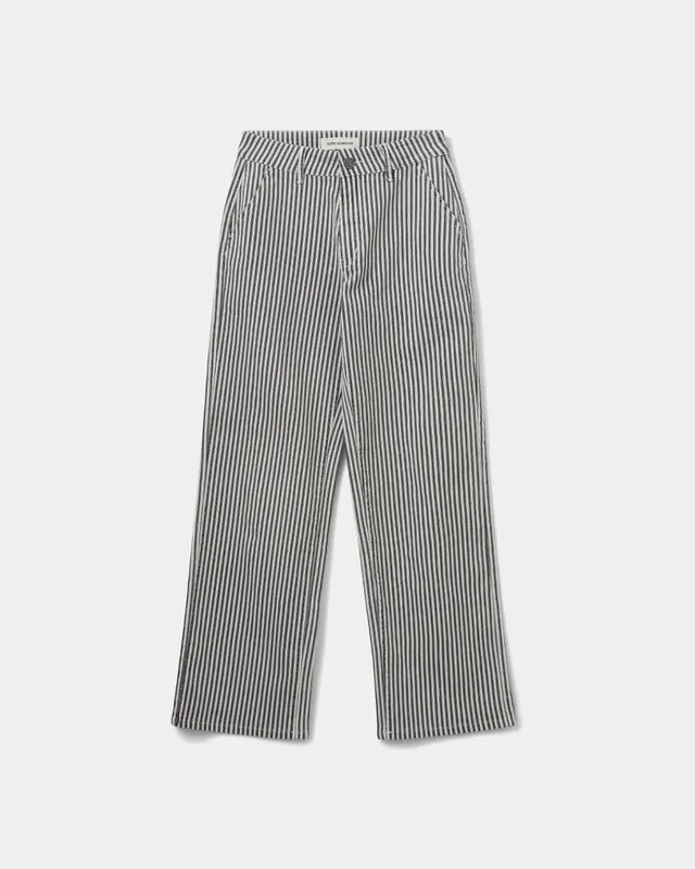 sofie-schnoor-women-luccasw-jeans-black-striped-gestreift image 1