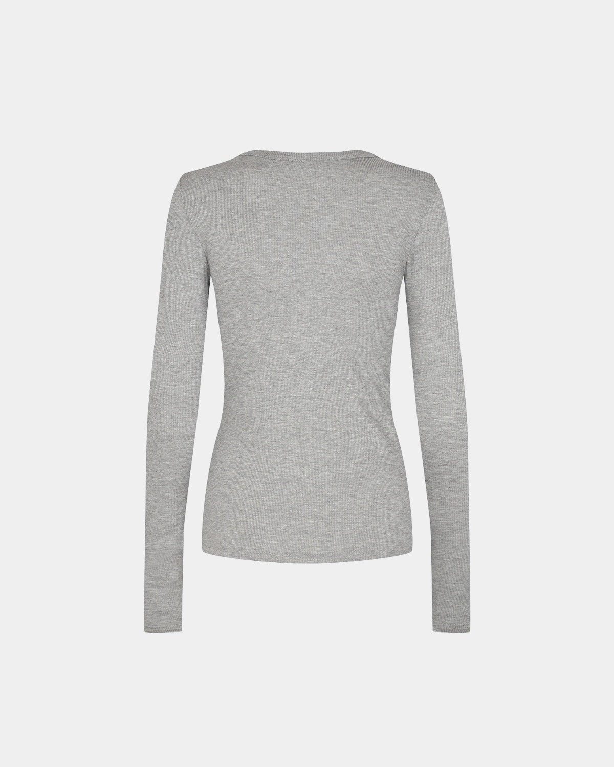 sofie-schnoor-women-petriciasw-langarmshirt-grey-mel-xs-slimfit image 3