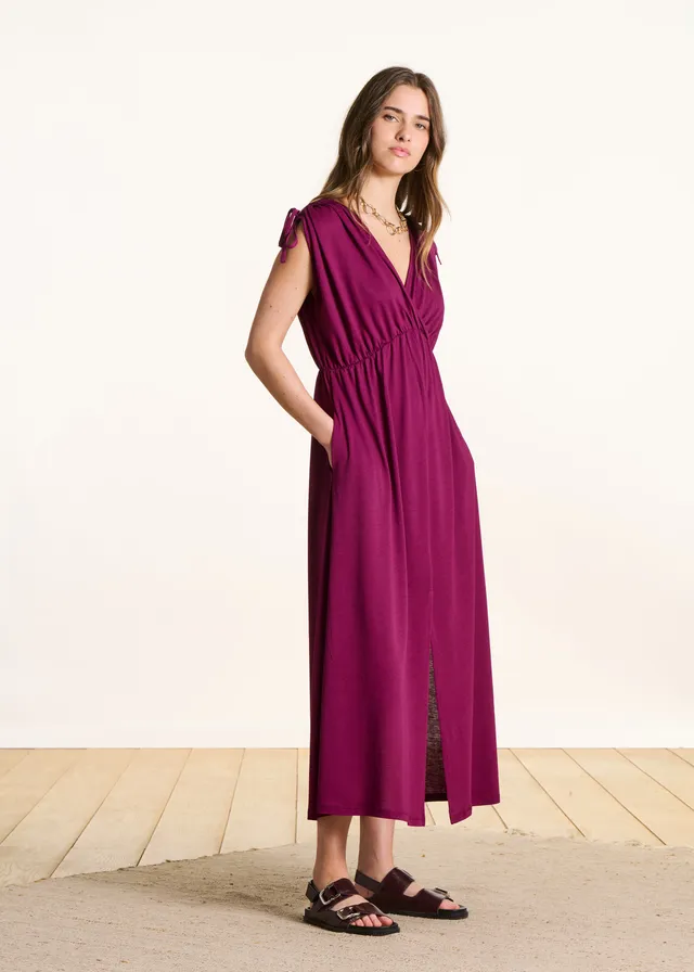 la-f-e-marabout-e-fiston-kleid-violett-lyocell-m image 1