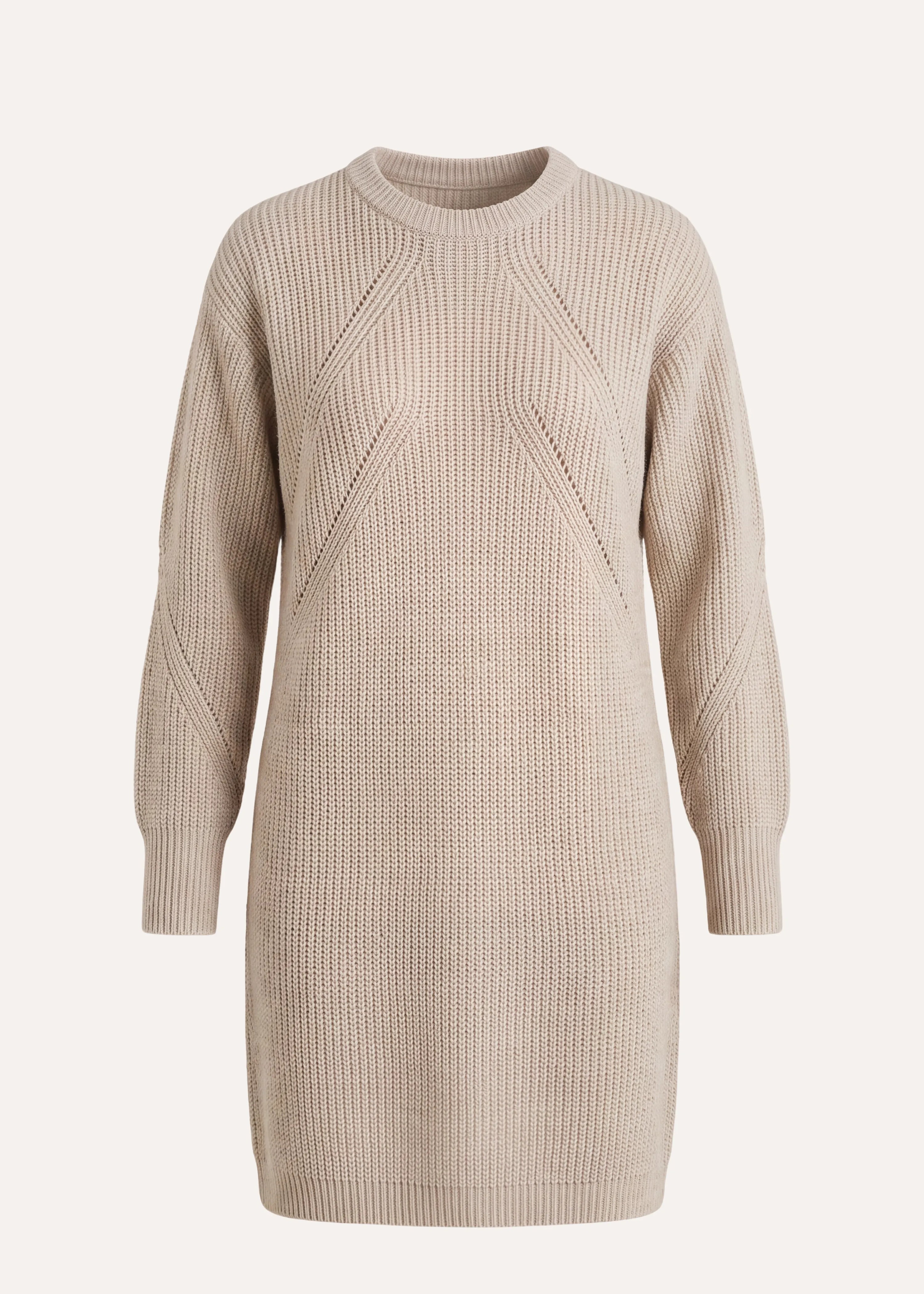la-f-e-marabout-e-godoy-strickkleid-beige-wolle-alpaka image 5