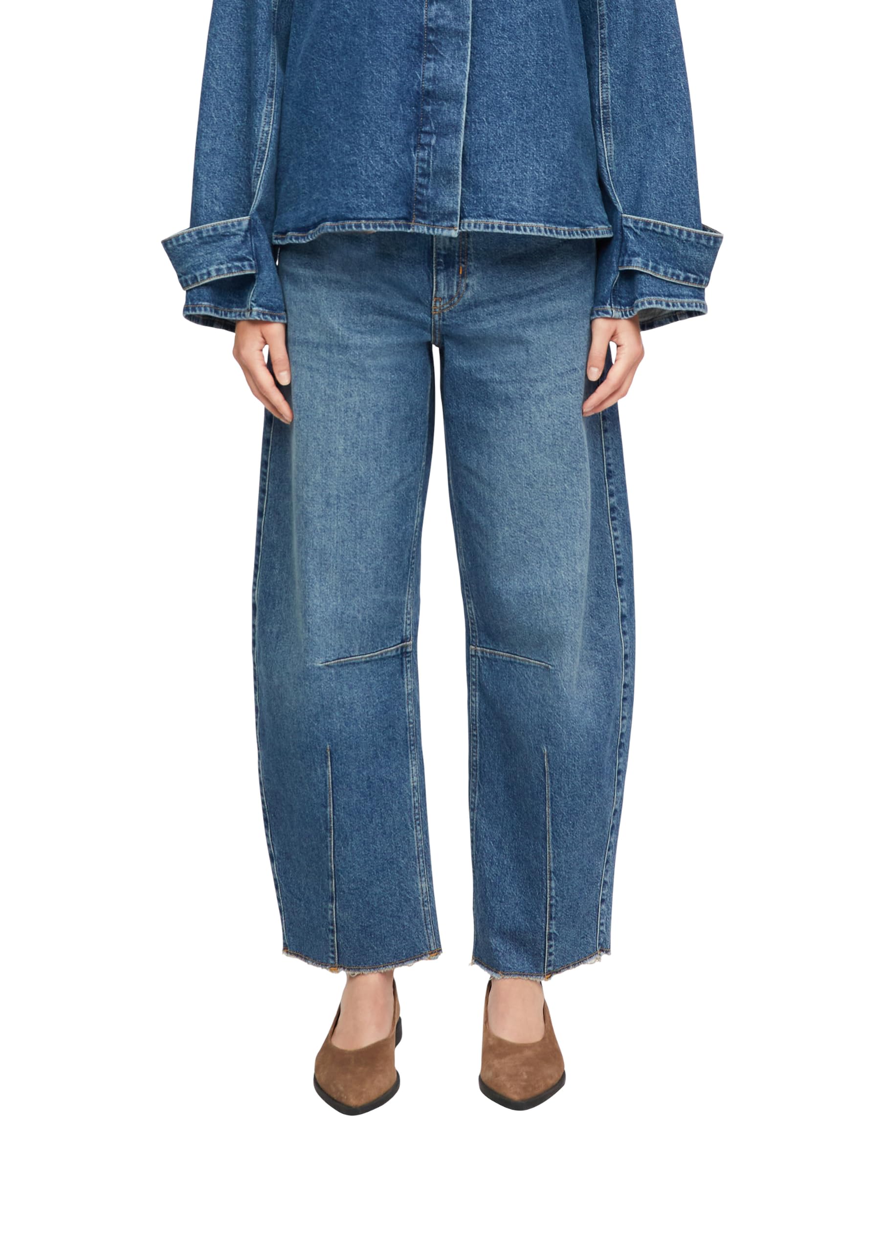 comma-jeans-barrel-leg-mid-rise-gr-e-38-blau image 7