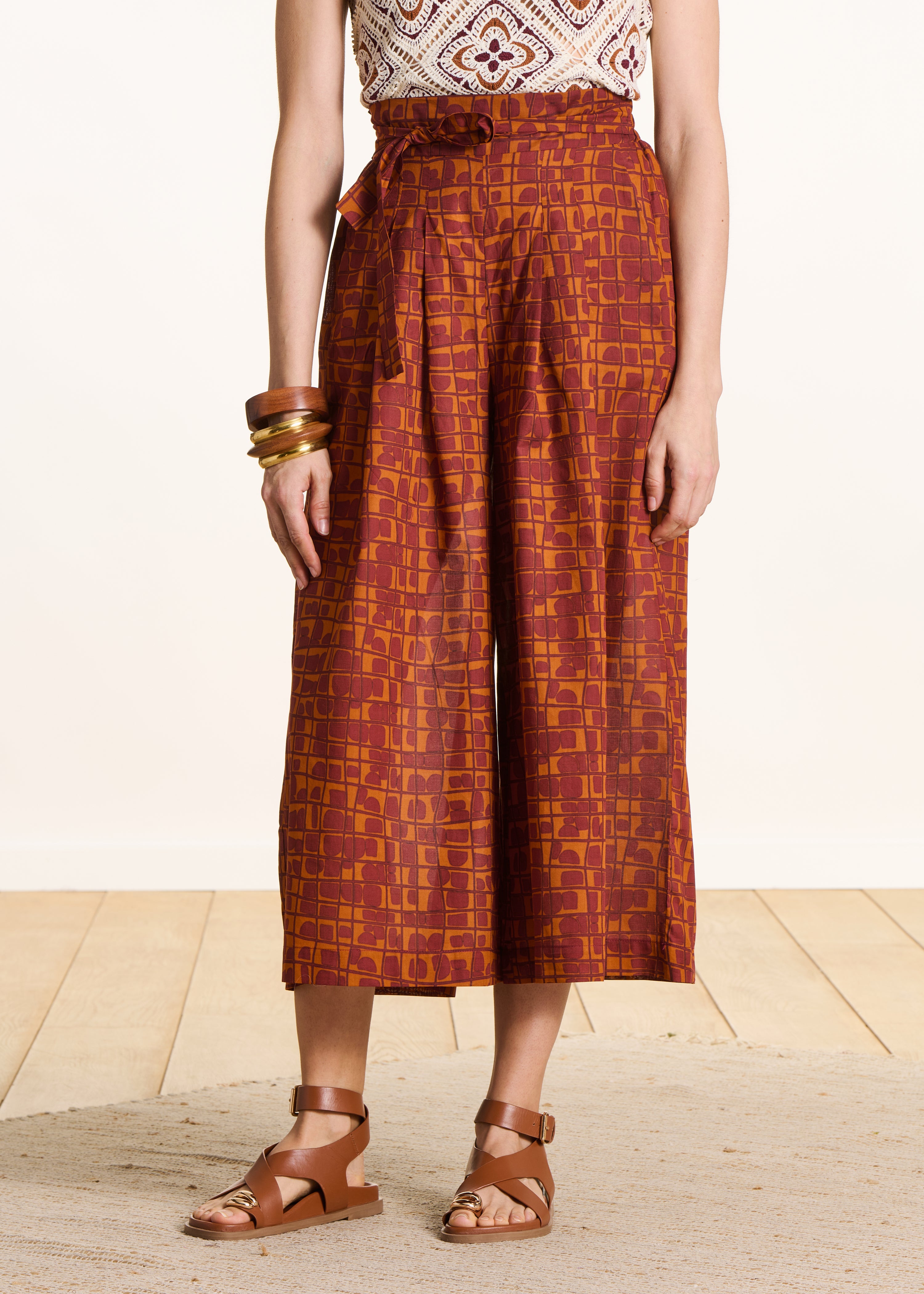 la-f-e-marabout-e-dactus-hose-7-8-muster-gr-36 image 2