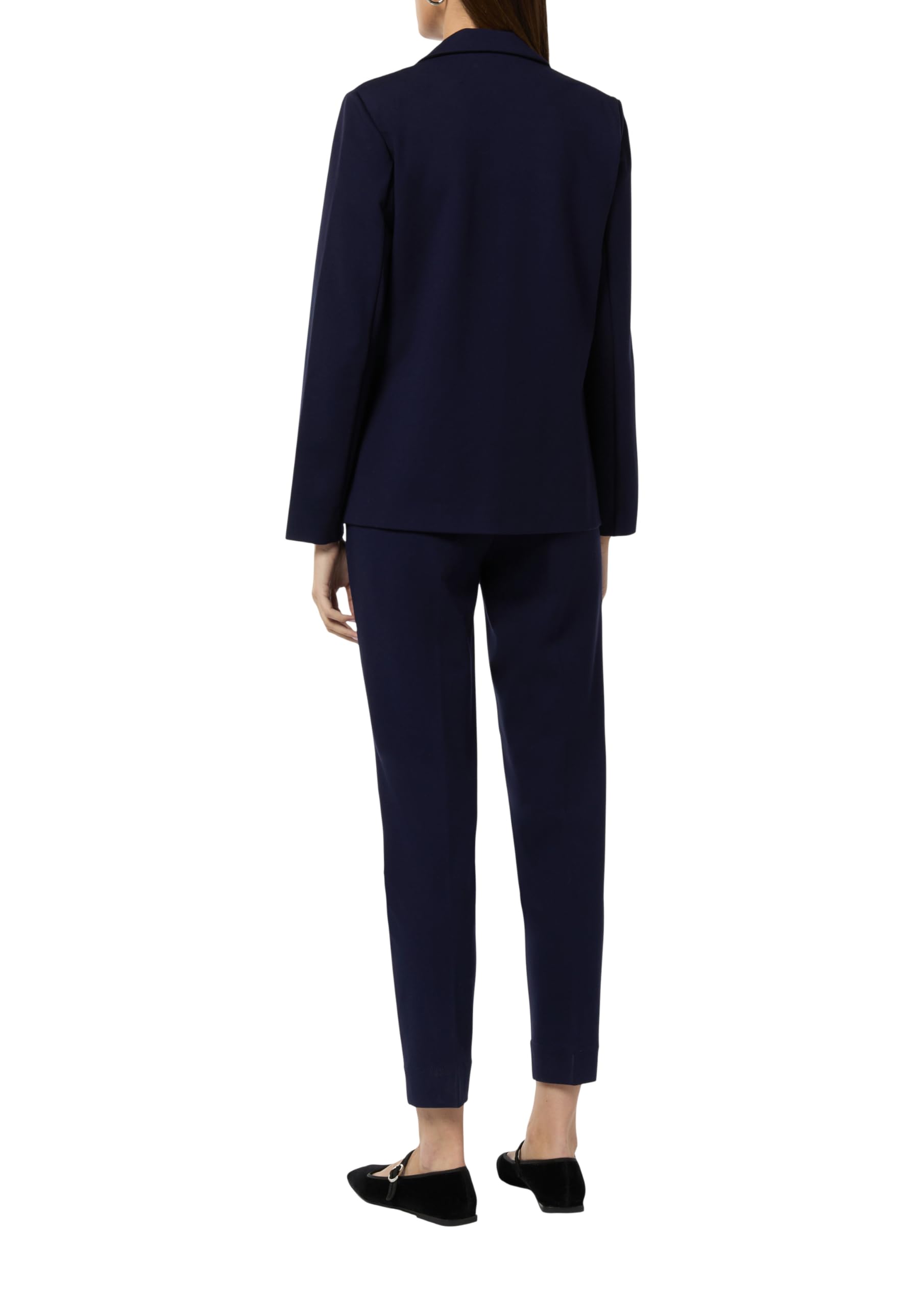 comma-jersey-blazer-gr-e-34-navy-stretch image 2