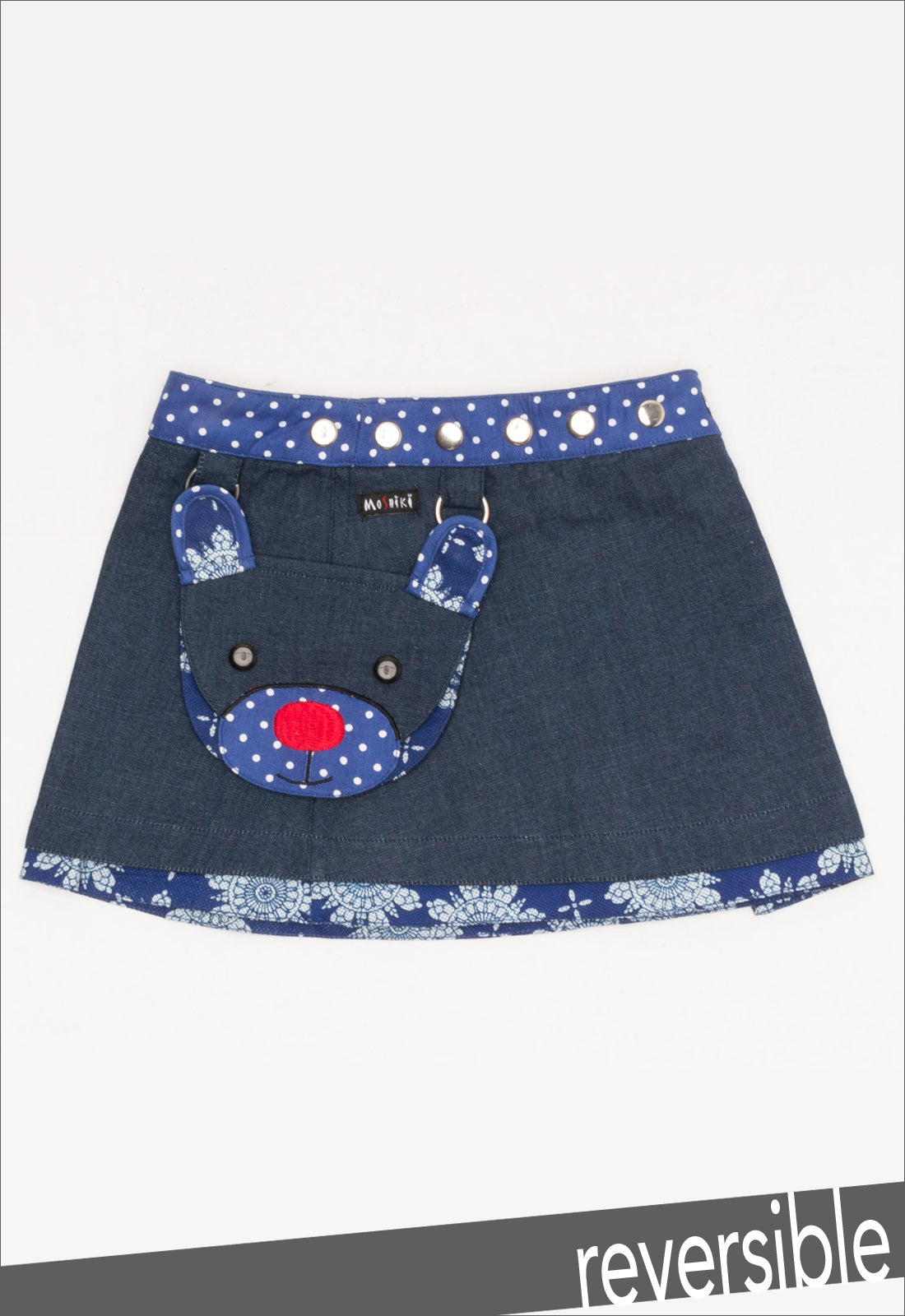 moshiki-hot-cookie-kids-2-denim-wickelrock-teddy-24cm image 2