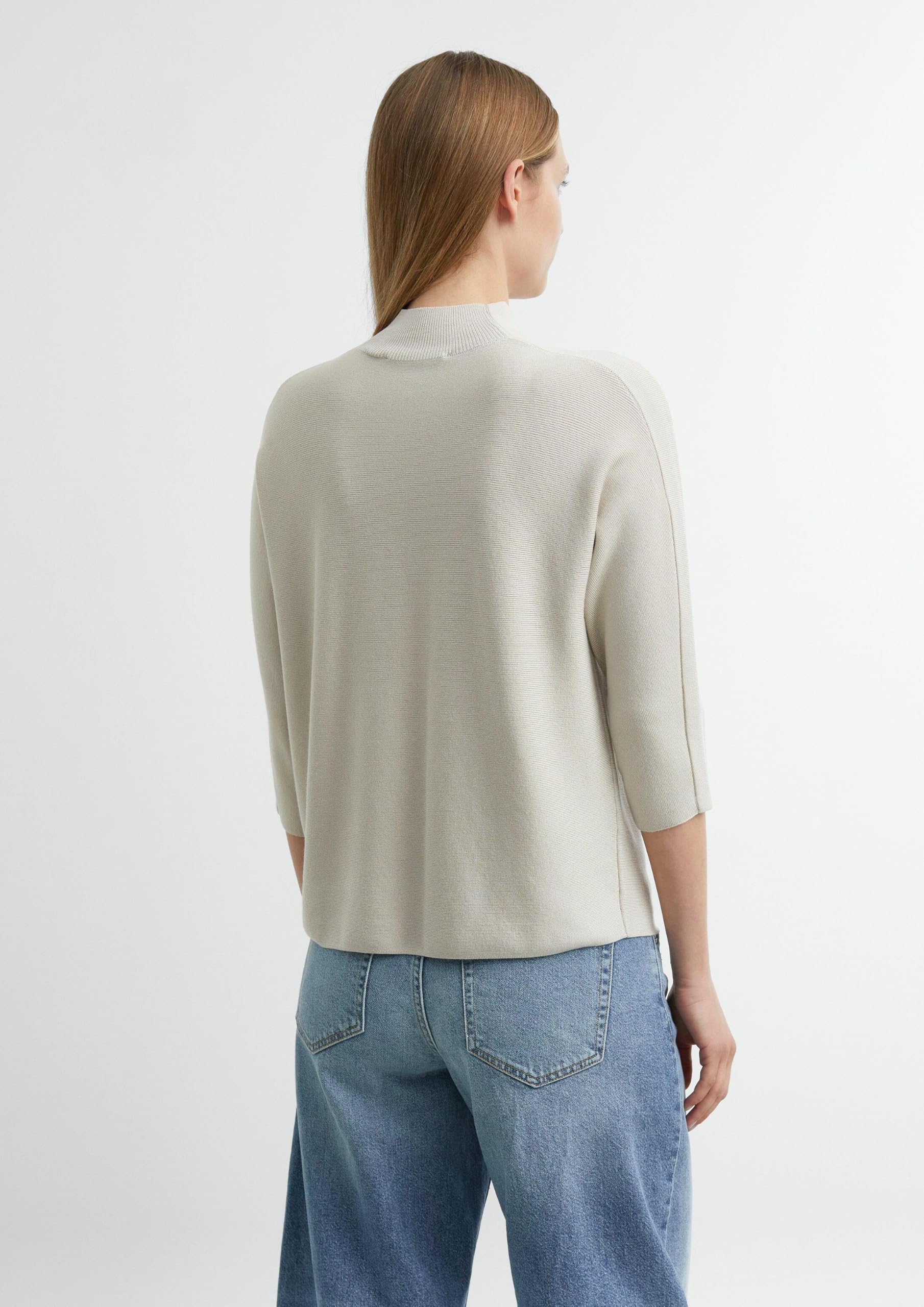 comma-knitwear-strickpullover-feinstrick-beige-3-4-arm image 7