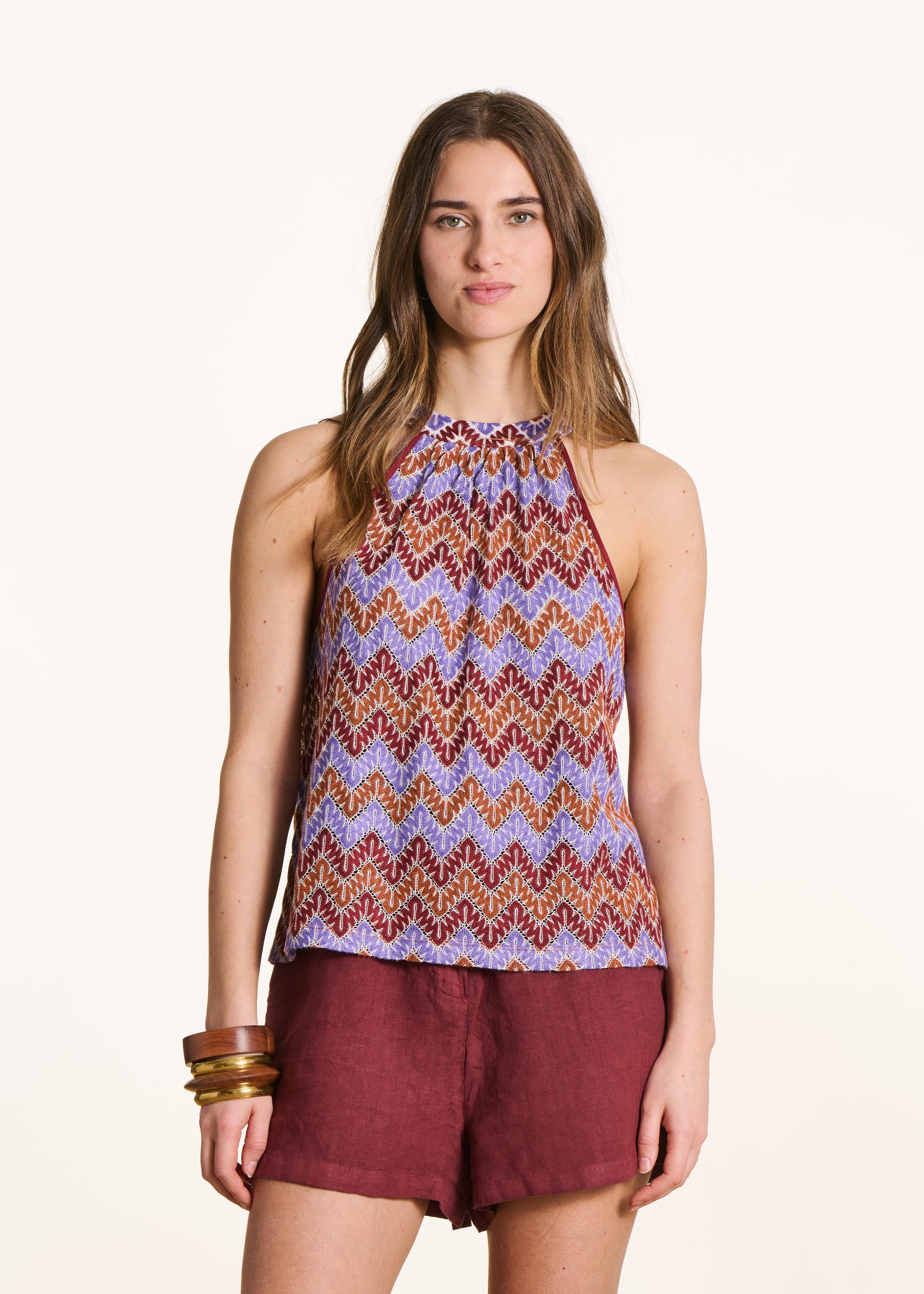 la-f-e-marabout-e-plumax-top-rmellos-mauve-h-kel image 1