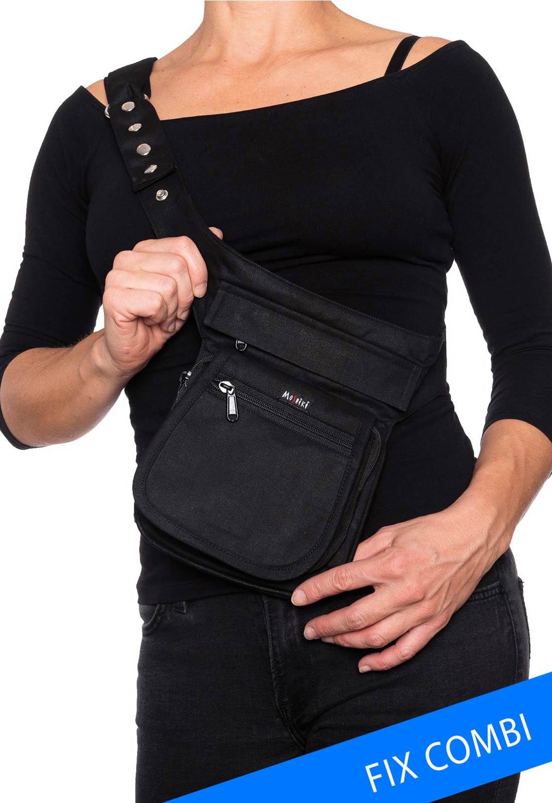moshiki-side-pocket-7-g-rteltasche-black-baumwolle-84-114-cm image 2