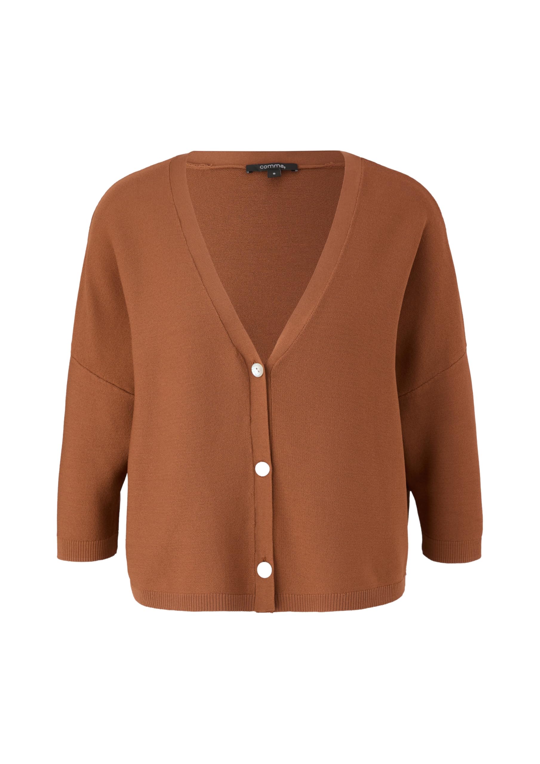 comma-strickjacke-damen-cardigan-schwarz image 3
