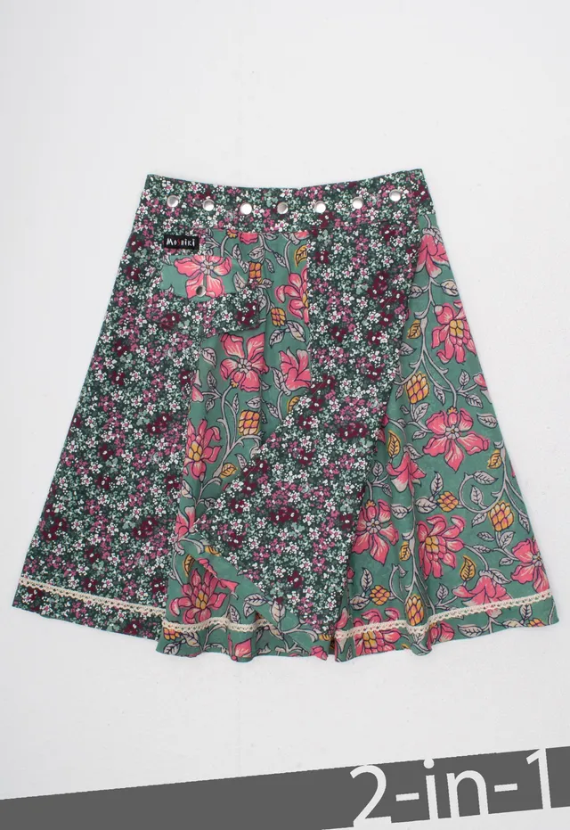 moshiki-hot-cookie-70-cotton-wickelrock-55-cm-floral-2 image 1
