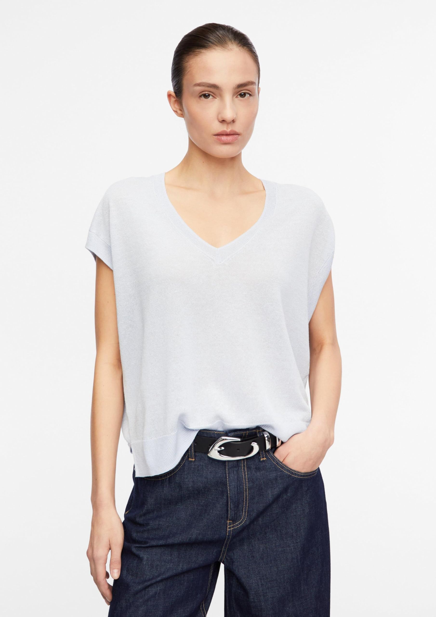 comma-knitwear-2180479-leinen-mix-pullunder-gr-l image 6