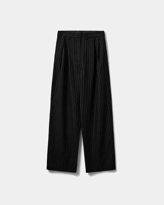 sofie-schnoor-women-carlottasw-hose-wei-schwarz-gestreift-nadelstreifen image 1