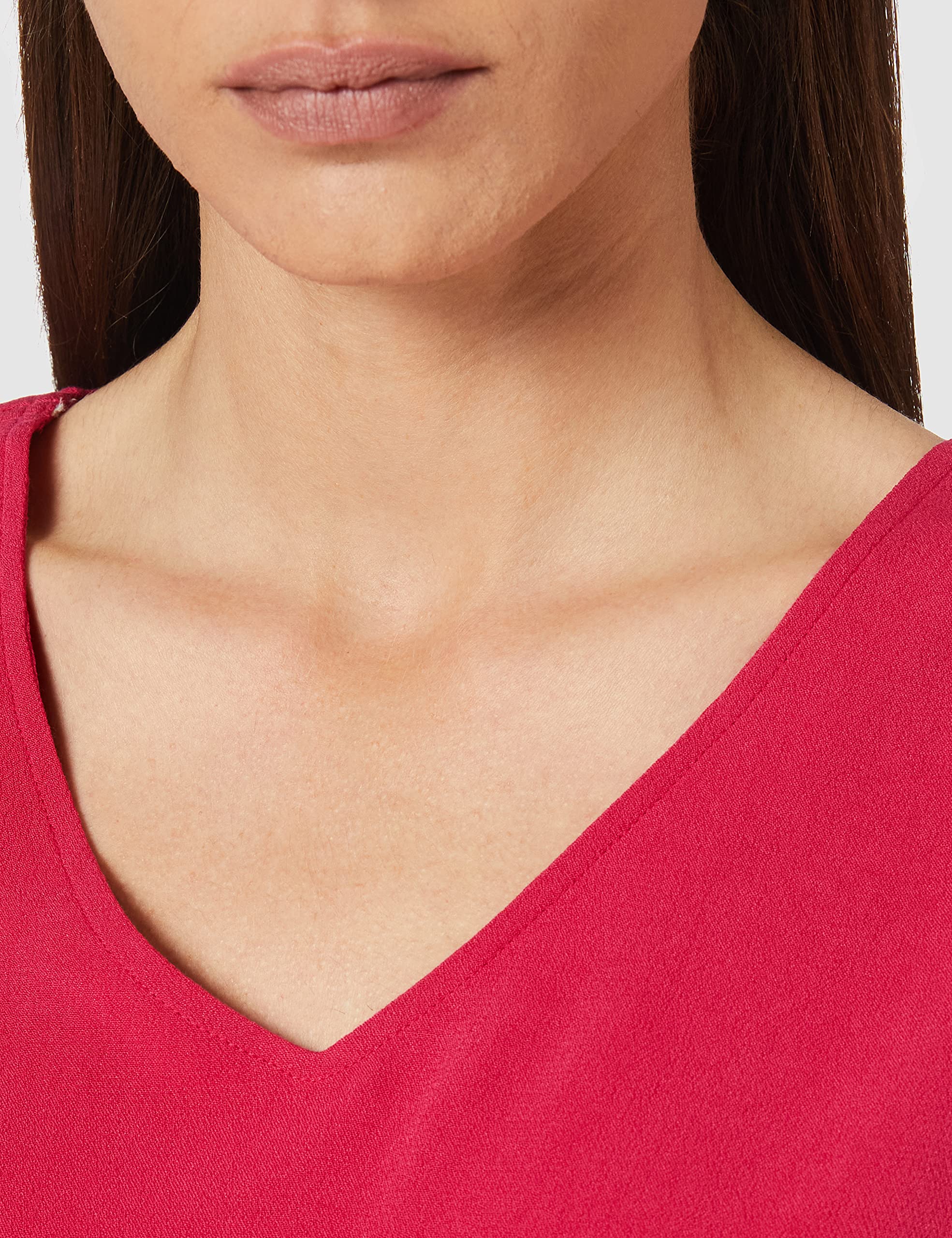 comma-bluse-damen-viskosebluse-sommer-raffdetails-schultern image 4