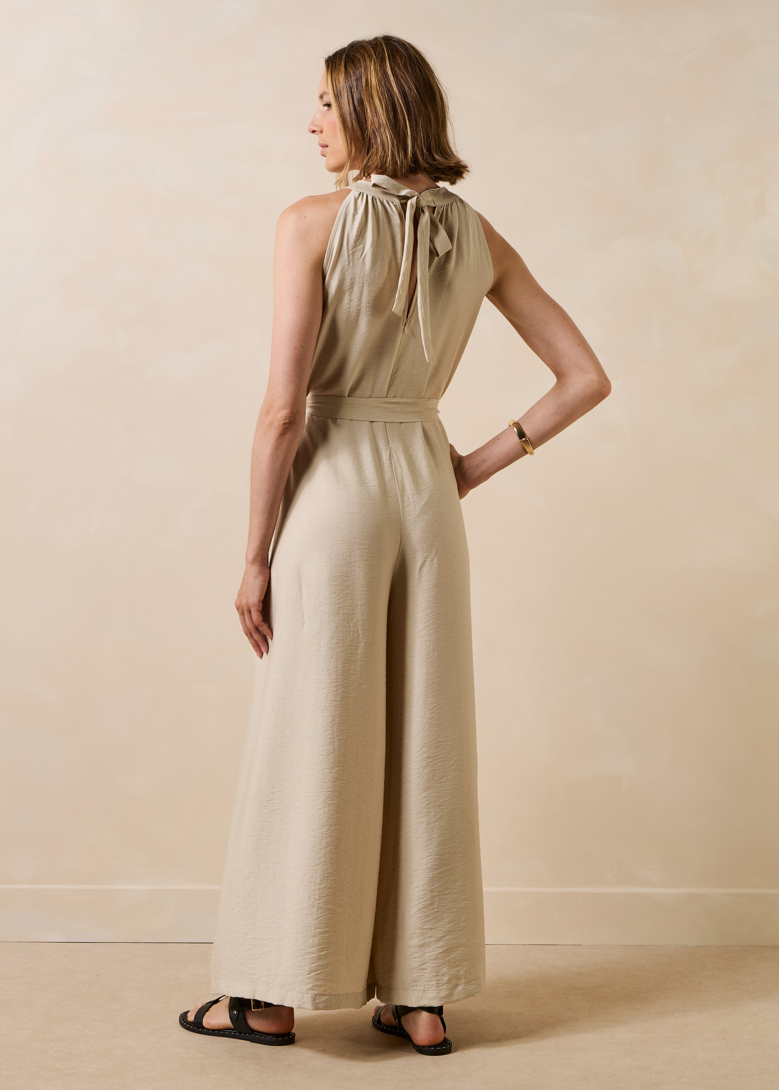 la-f-e-marabout-e-faka-jumpsuit-ecru-mit-g-rtel image 2