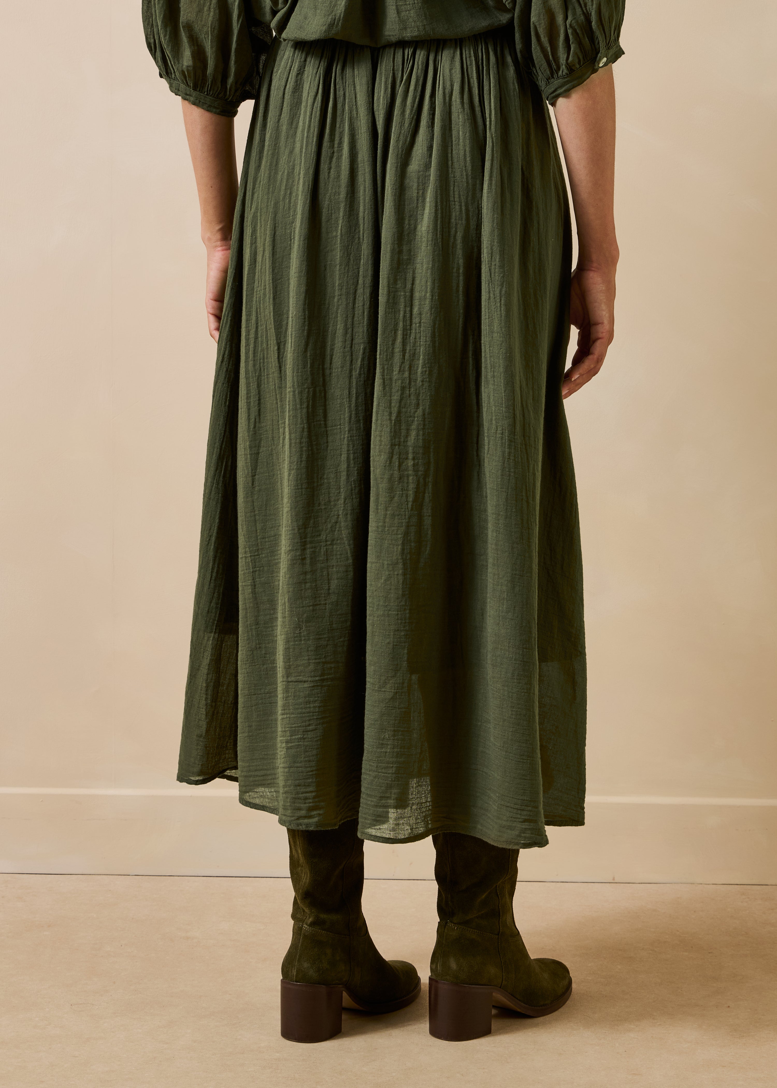 la-f-e-marabout-e-forena-rock-khaki-lang-baumwolle image 3
