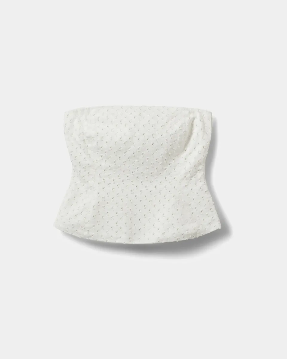 sofie-schnoor-women-avasw-corset-denim-top-off-white image 1