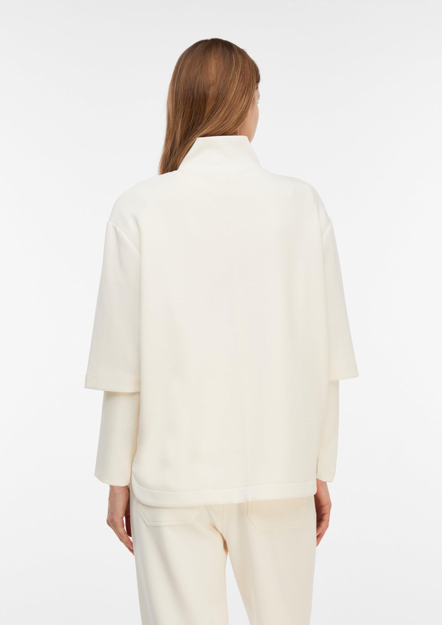 comma-sweatjacke-gr-42-jersey-rippdetails-damen image 7