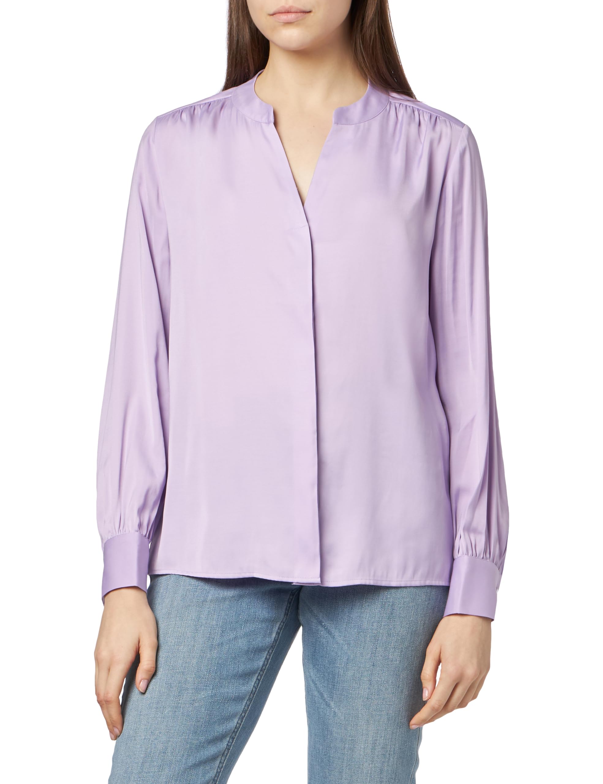 comma-blouses-2138395-bluse-satin-lavendel image 7