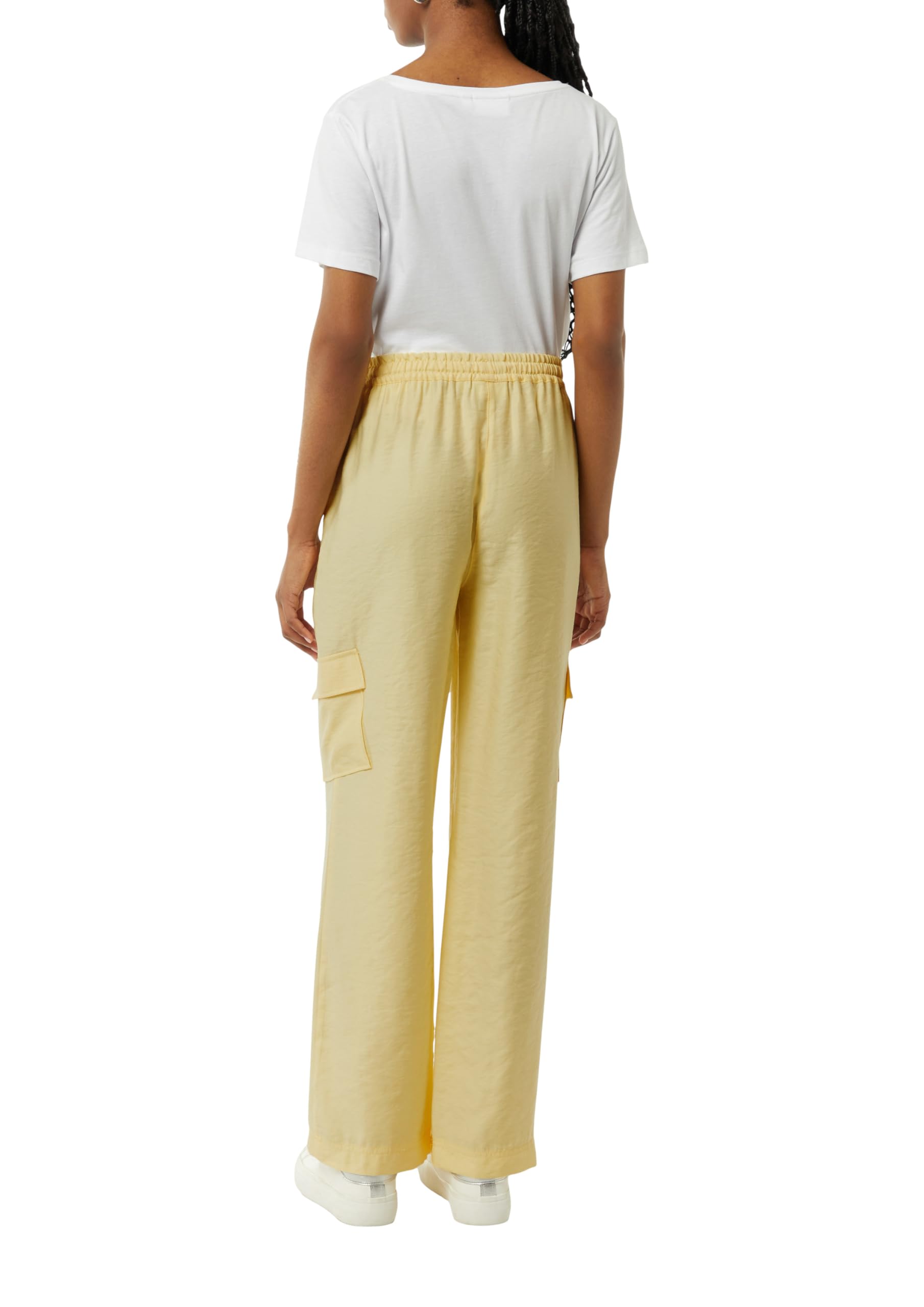 comma-trousers-wide-leg-hose-mit-cargotaschen-gr-e-44 image 2