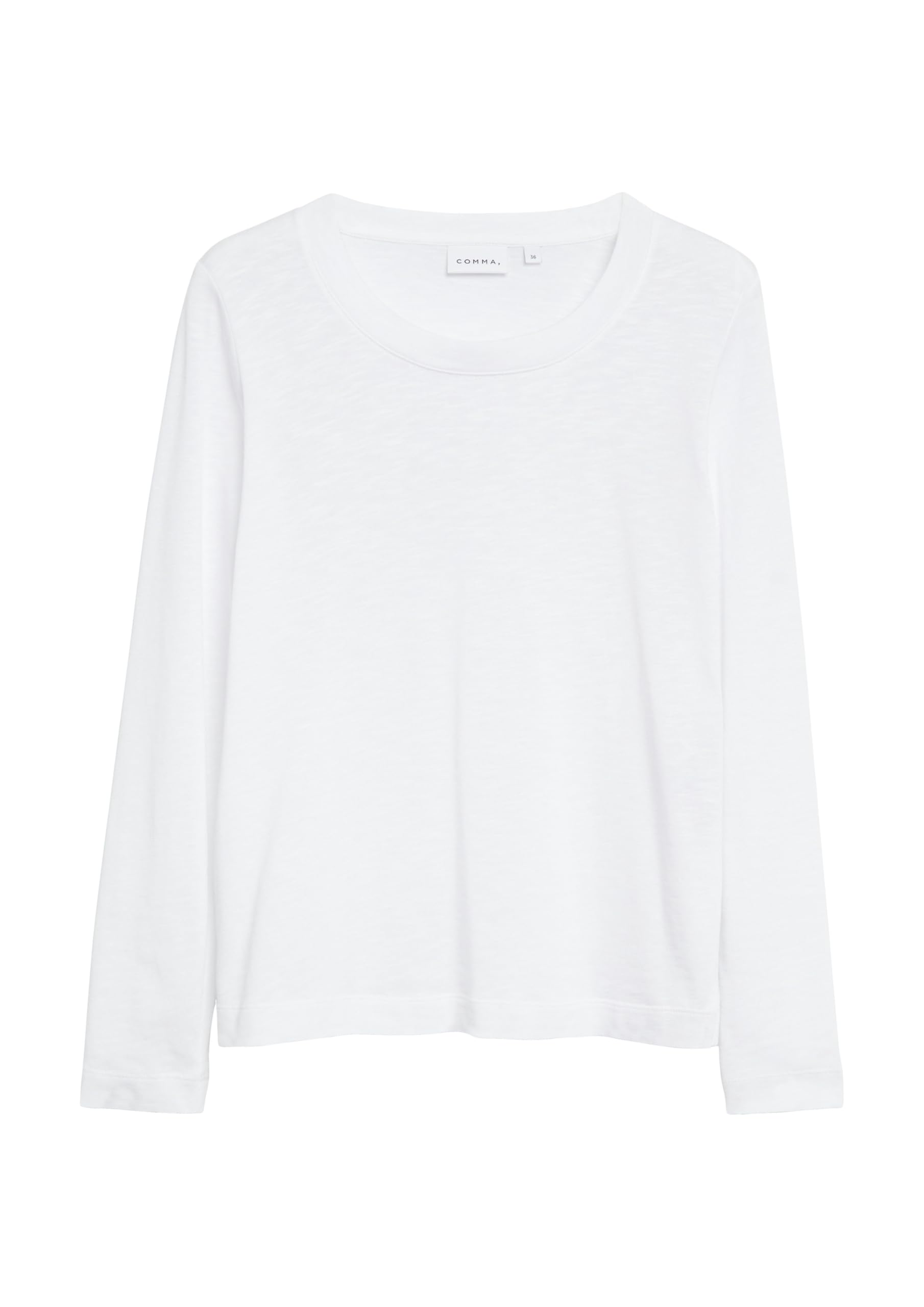 comma-2177491-t-shirt-langarm-rundhals-jersey image 4
