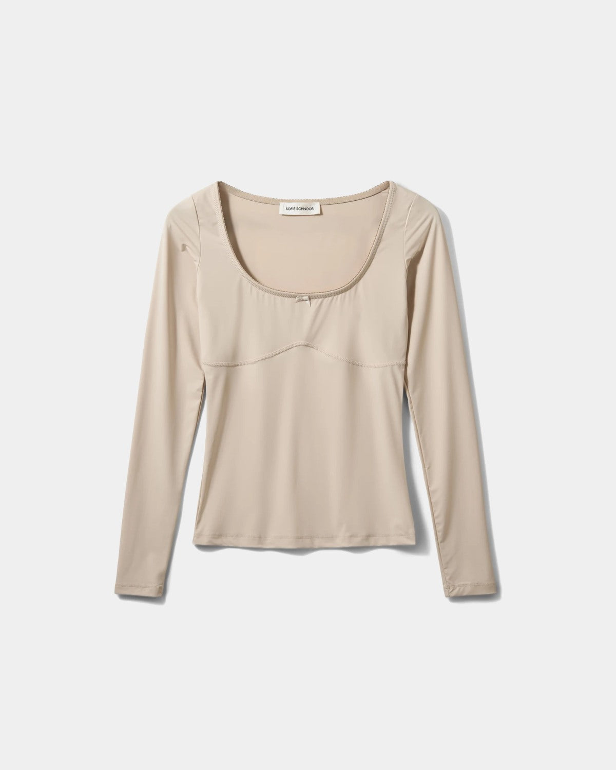 sofie-schnoor-women-victoriasw-langarmshirt-light-sand image 1