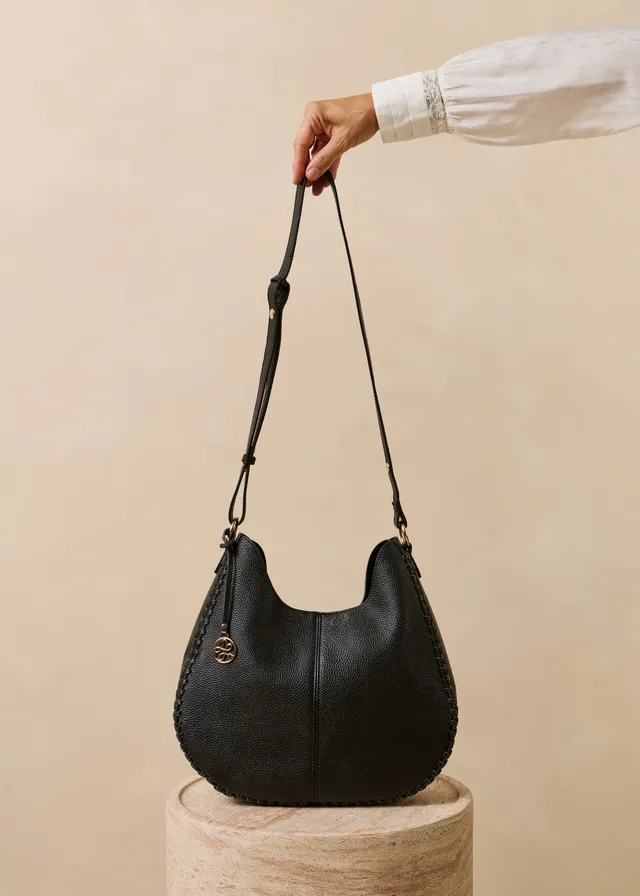 la-f-e-marabout-e-elsie-tasche-hobo-leder-schwarz-tu image 1