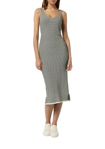 comma-strickkleid-baumwolle-streifen-gr-42-creme-schwarz image 7