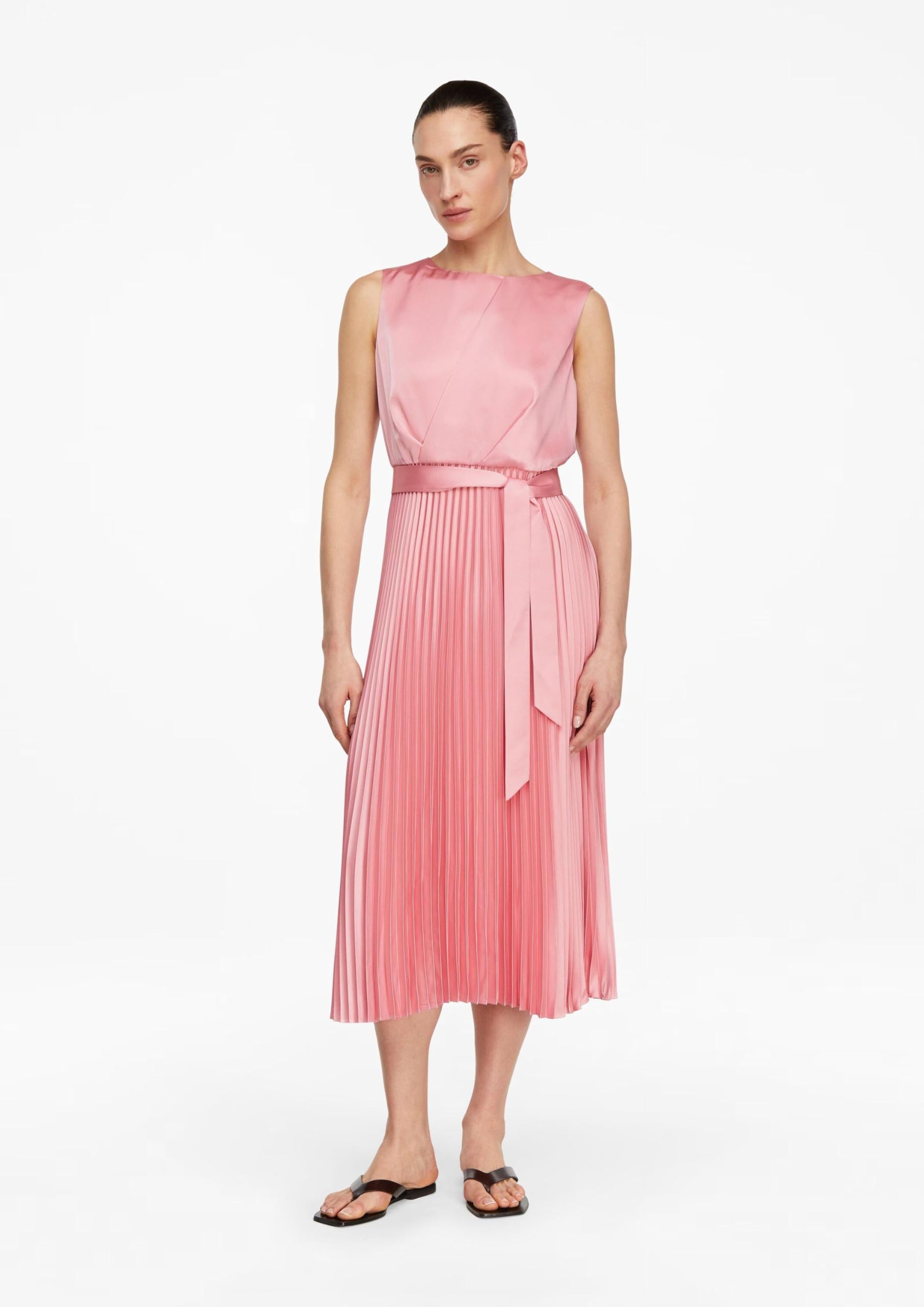 comma-dresses-satinkleid-pliss-e-rock-gr-38-rmellos image 6