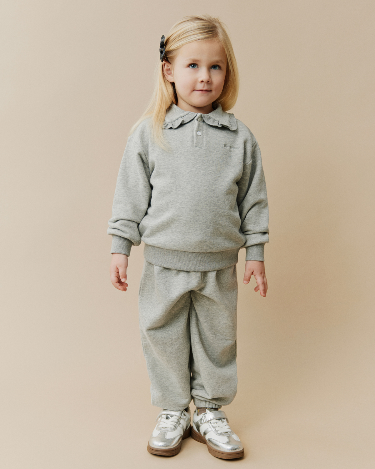sofie-schnoor-kids-elissk-sweatshirt-grey-melange-baumwolle image 3
