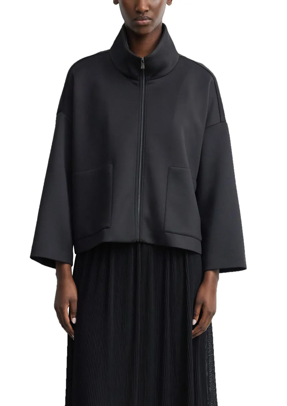 comma-indoor-jacke-scuba-boxy-fit-gr-e-34 image 1