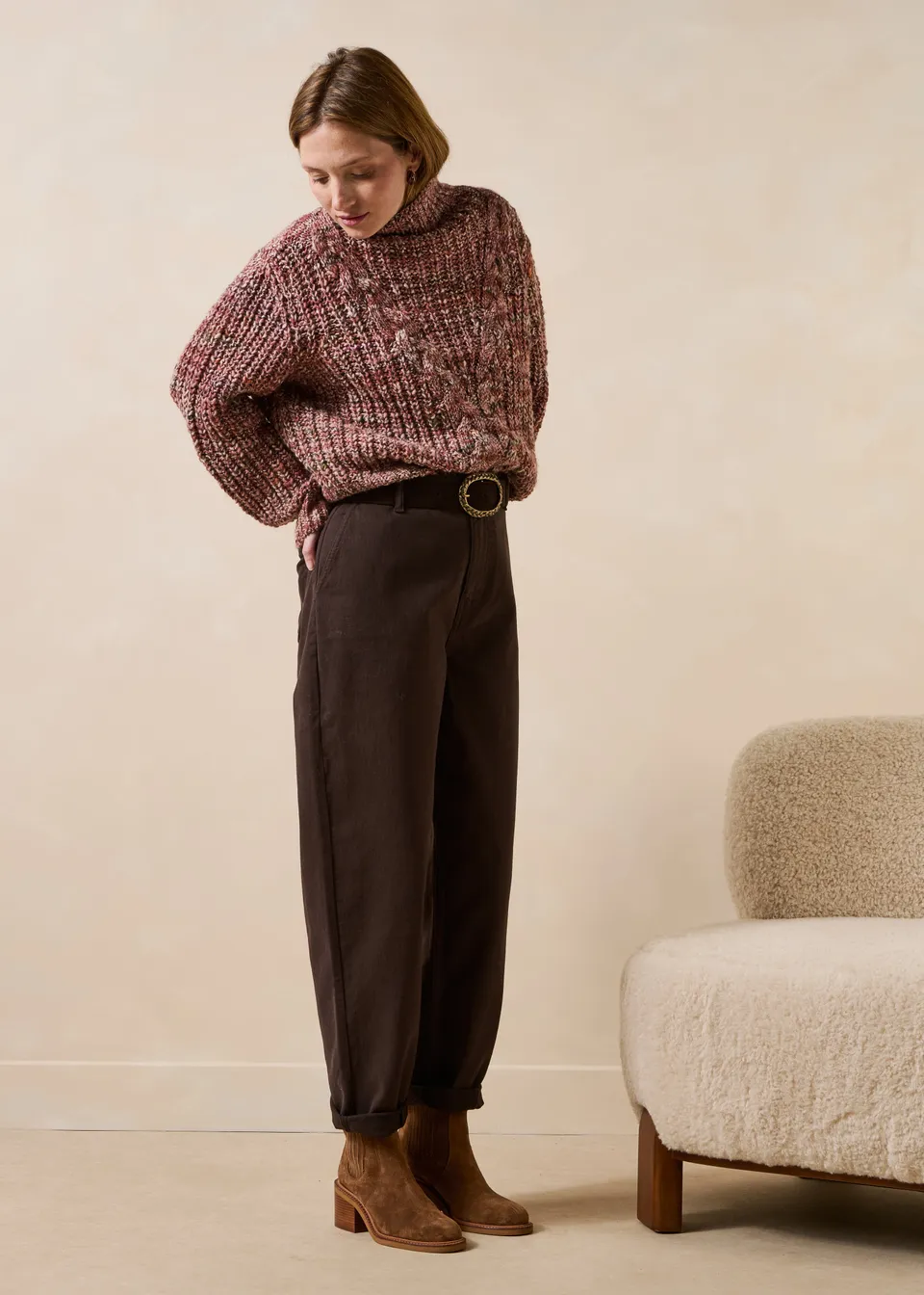 la-f-e-marabout-e-croati-braune-jeans-bio-baumwolle image 1