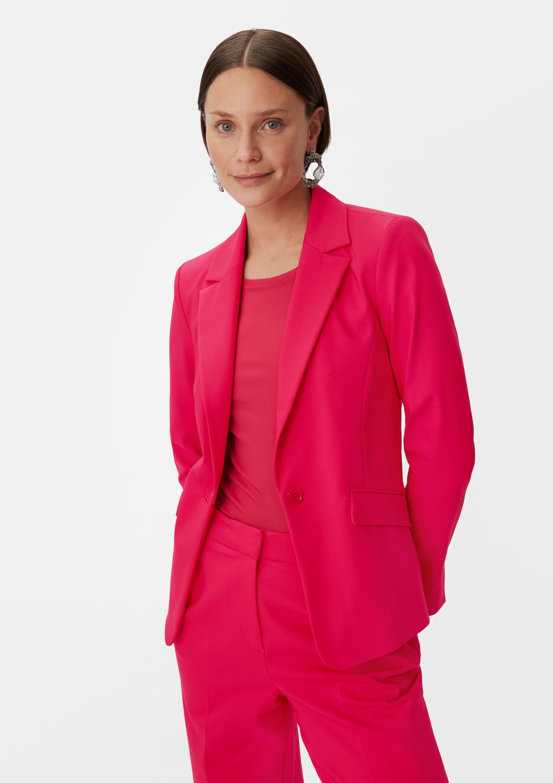 comma-blazer-damen-baumwollmix-klassisch-business image 5