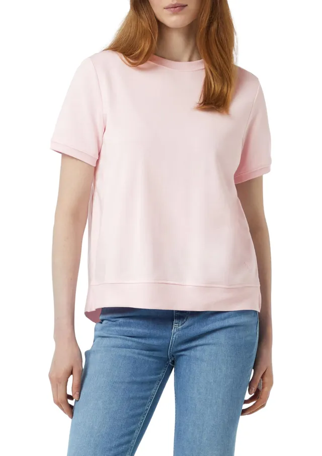 comma-blusenshirt-fabricmix-t-shirt-gr-38-wei image 1