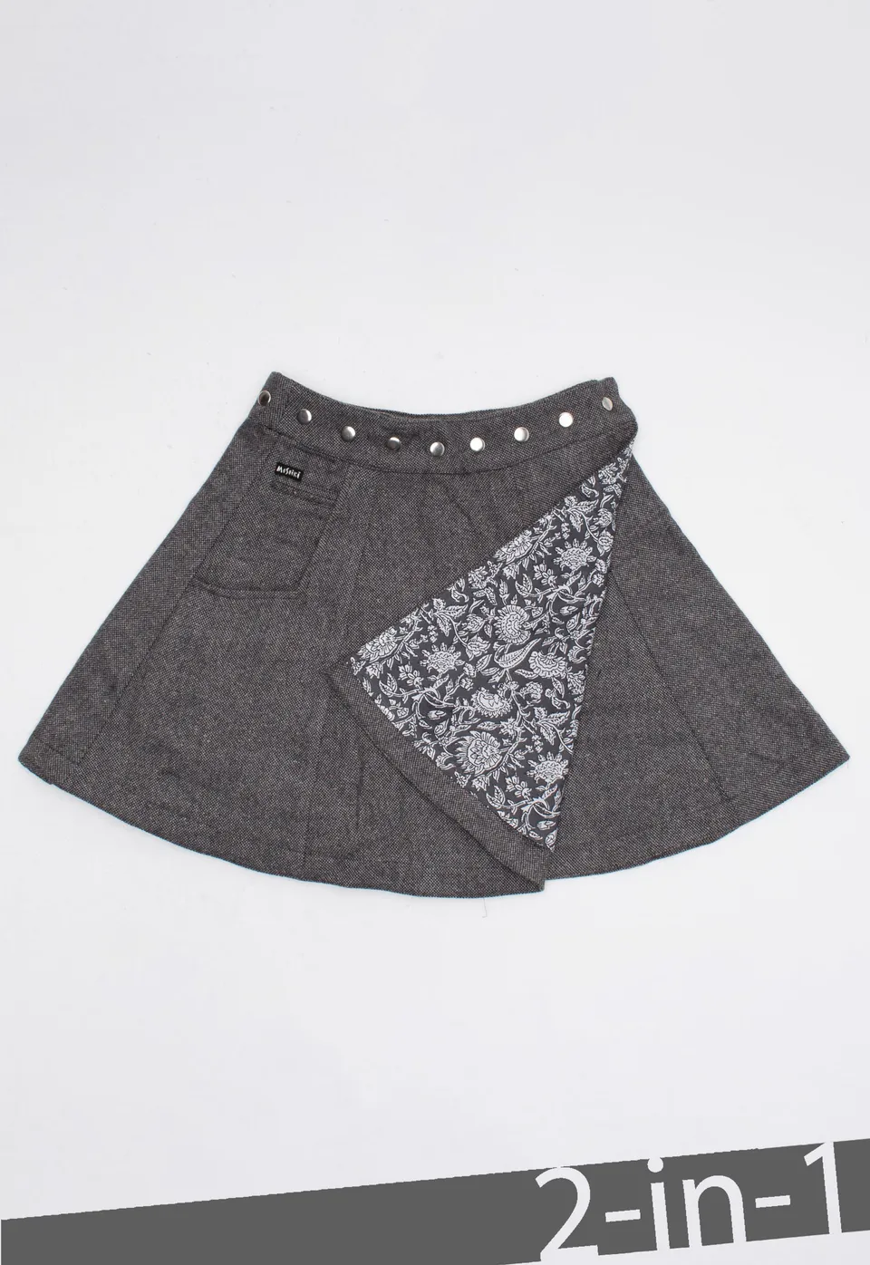 moshiki-hot-cookie-71-wickelrock-tweed-45-cm-wendbar image 1