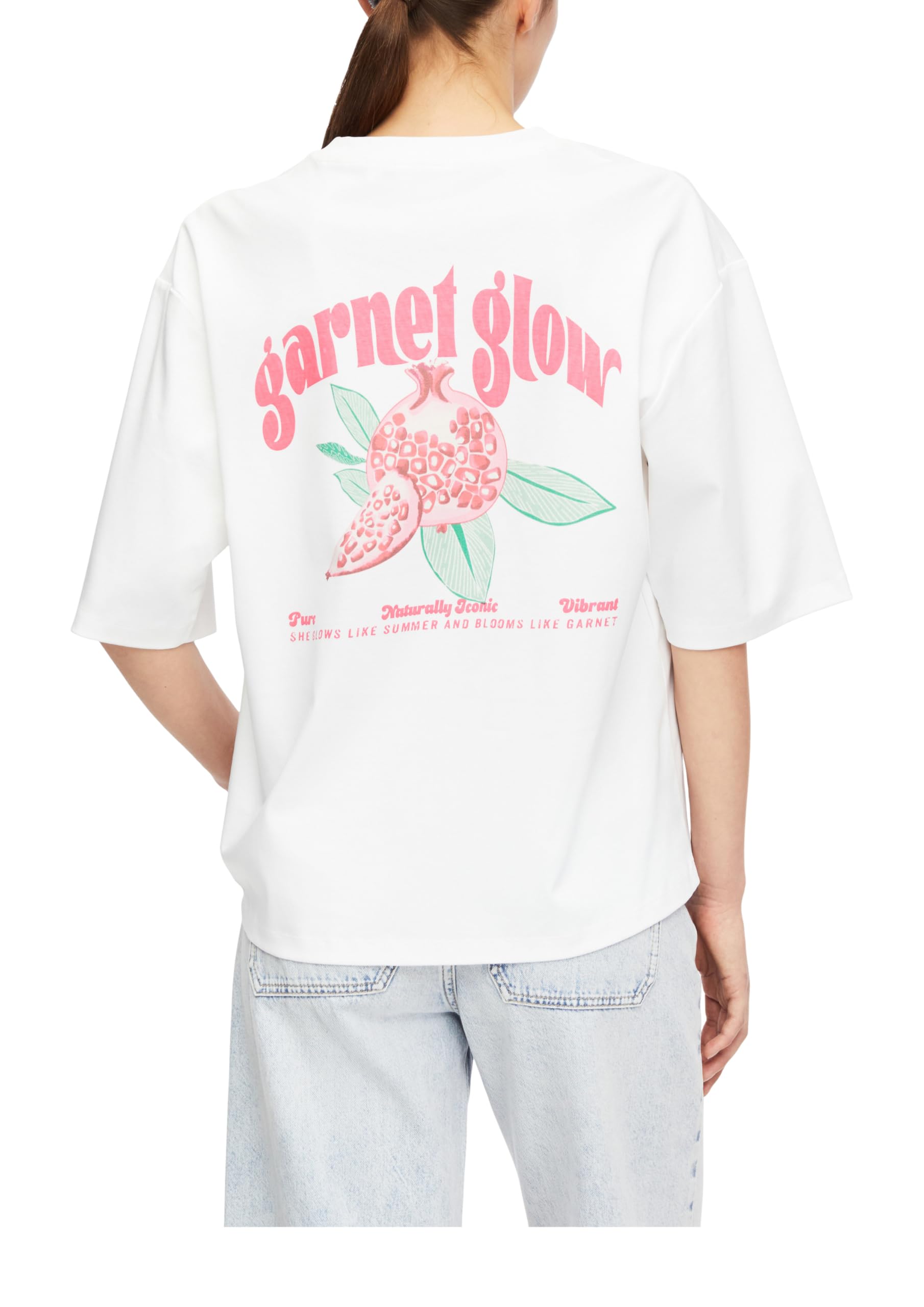 comma-tops-t-shirt-oversize-artwork-rundhals-l image 2