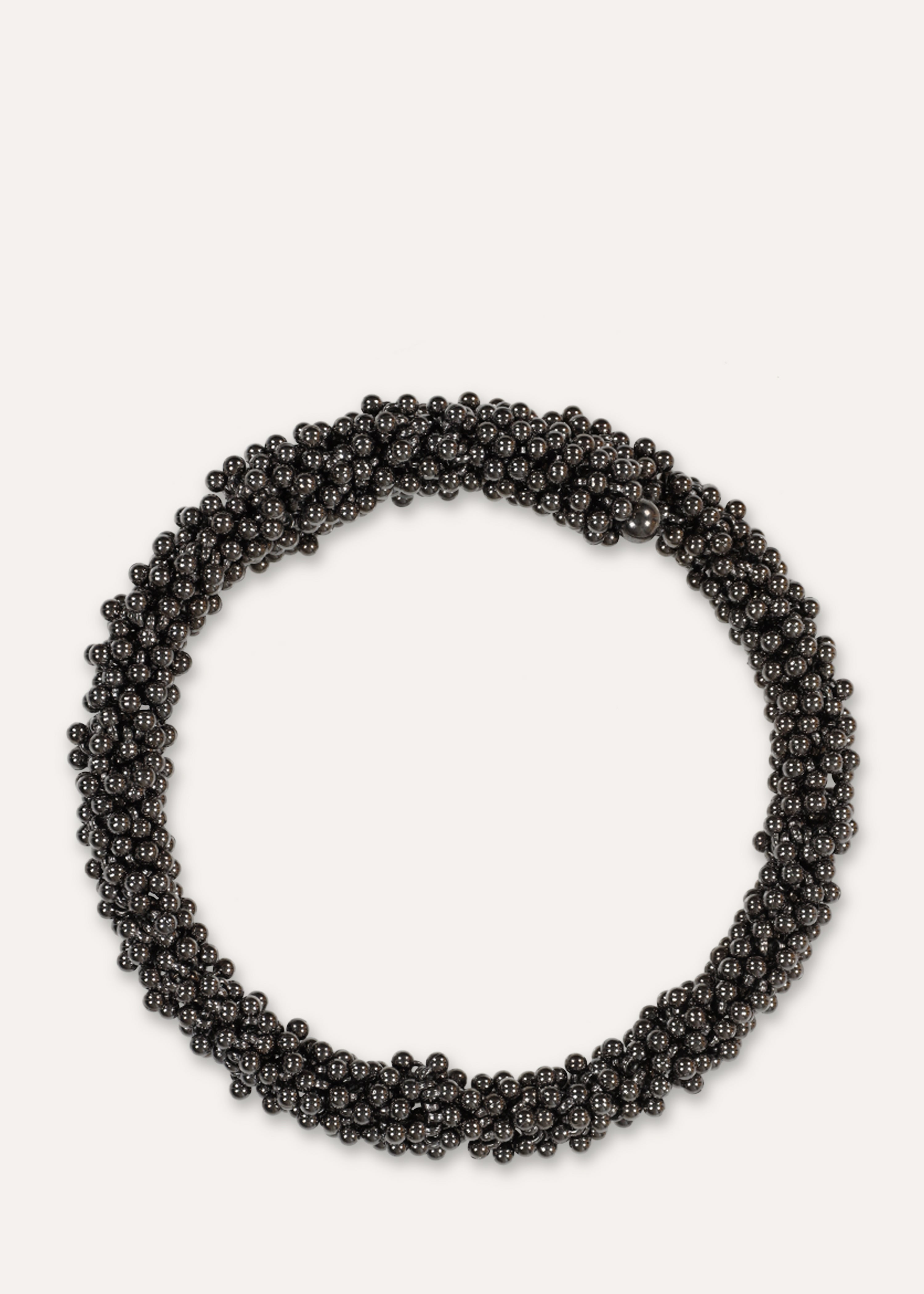 la-f-e-marabout-e-collier-choker-halskette-schwarz-tu-metall image 3