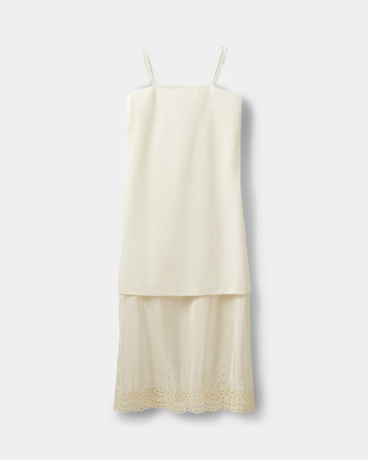 sofie-schnoor-rainesw-maxikleid-damen-cremewei image 1