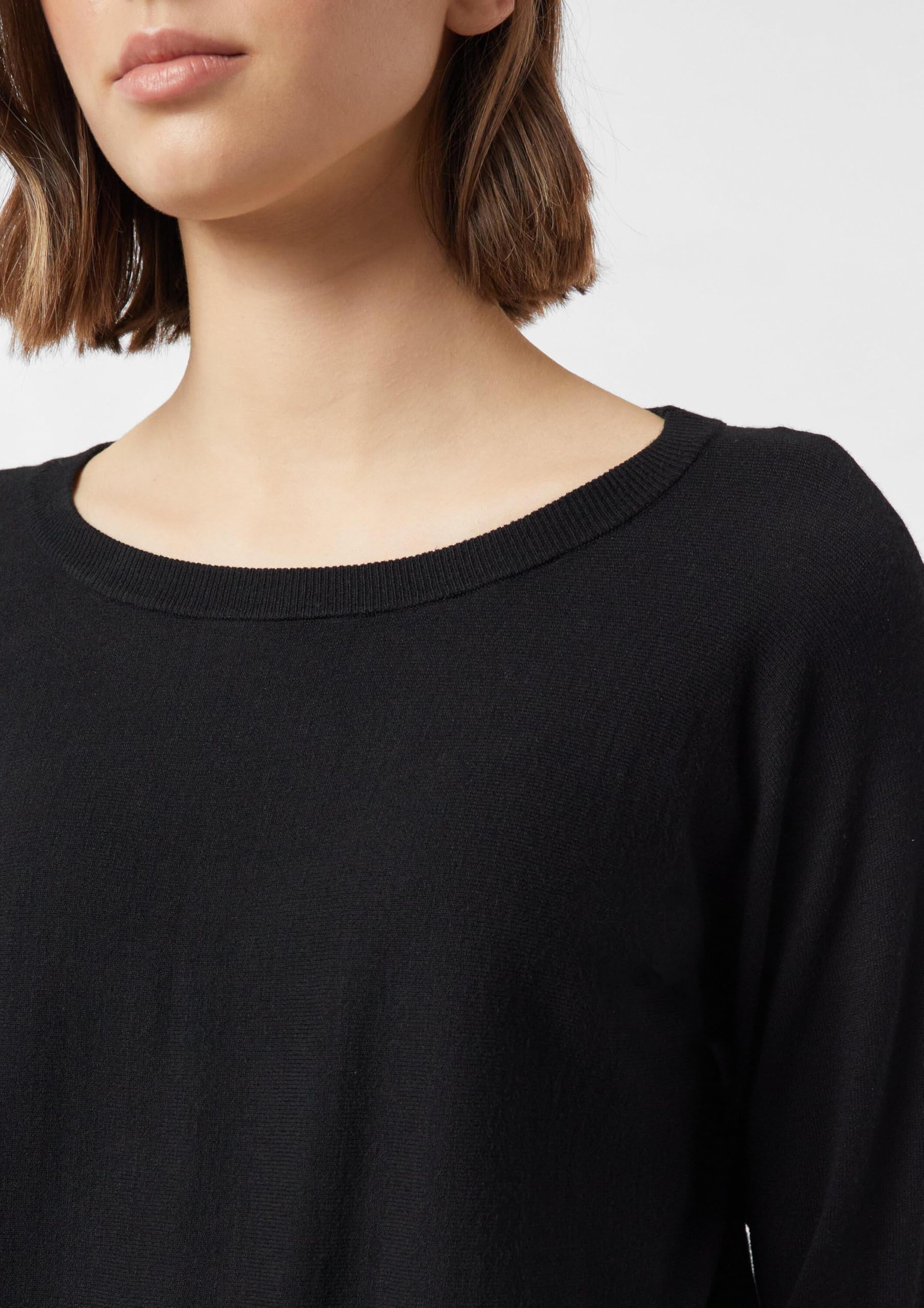 comma-strickpullover-gr-46-schwarz-feinstrick-regular image 4