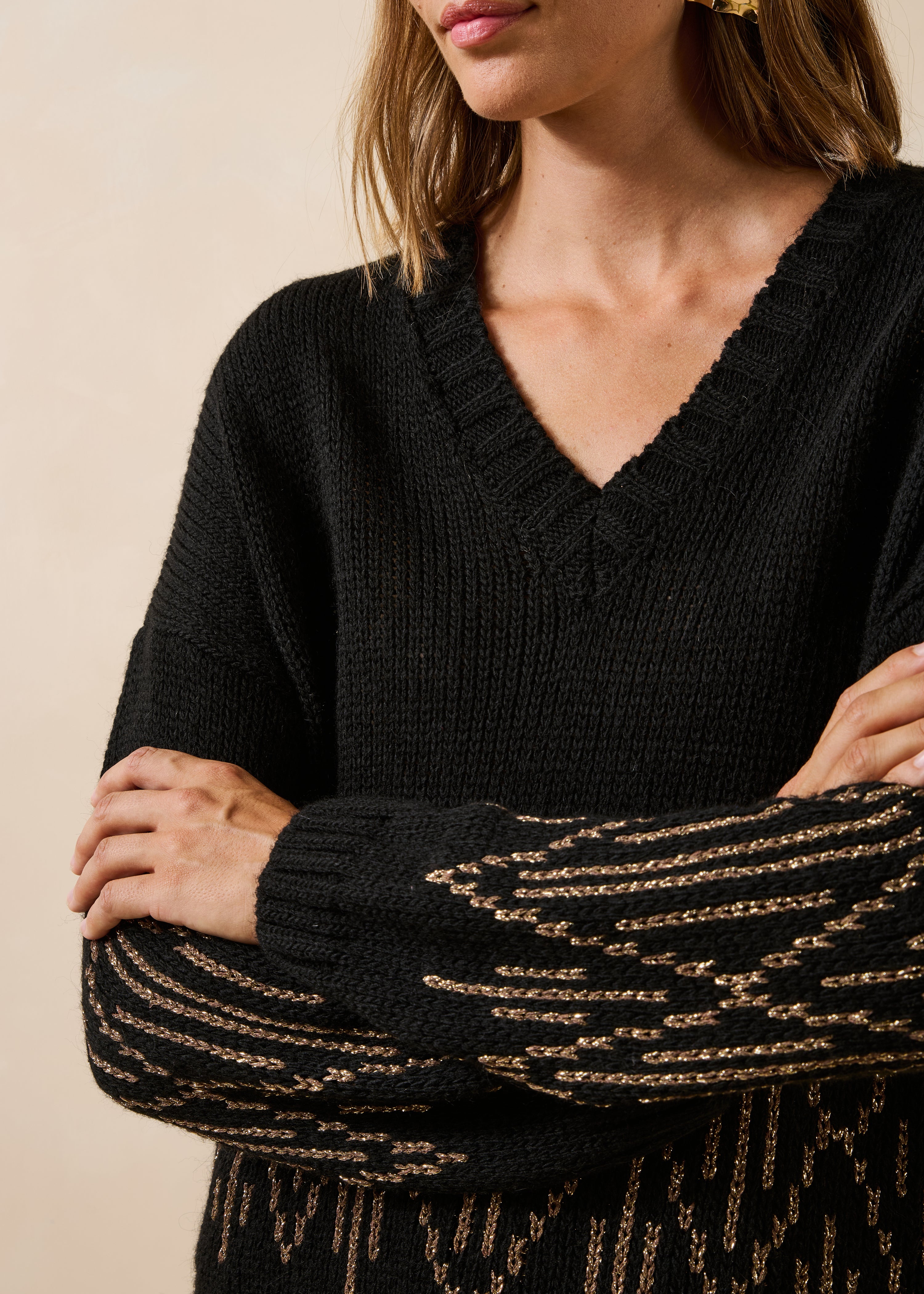 la-f-e-marabout-e-pullover-gipsou-schwarz-wolle-alpaka image 5