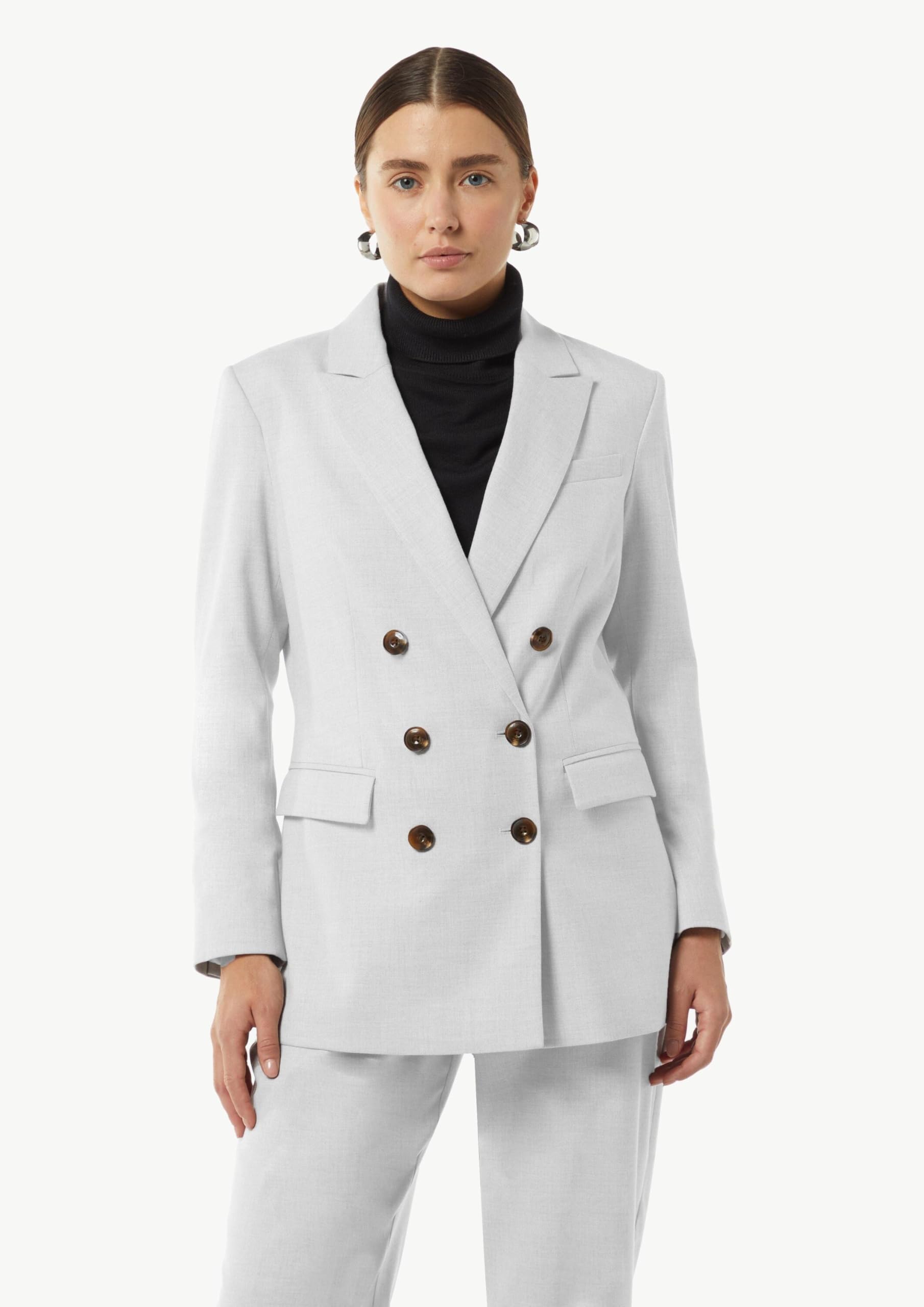 comma-doppelreihiger-blazer-flanell-gr-42 image 5