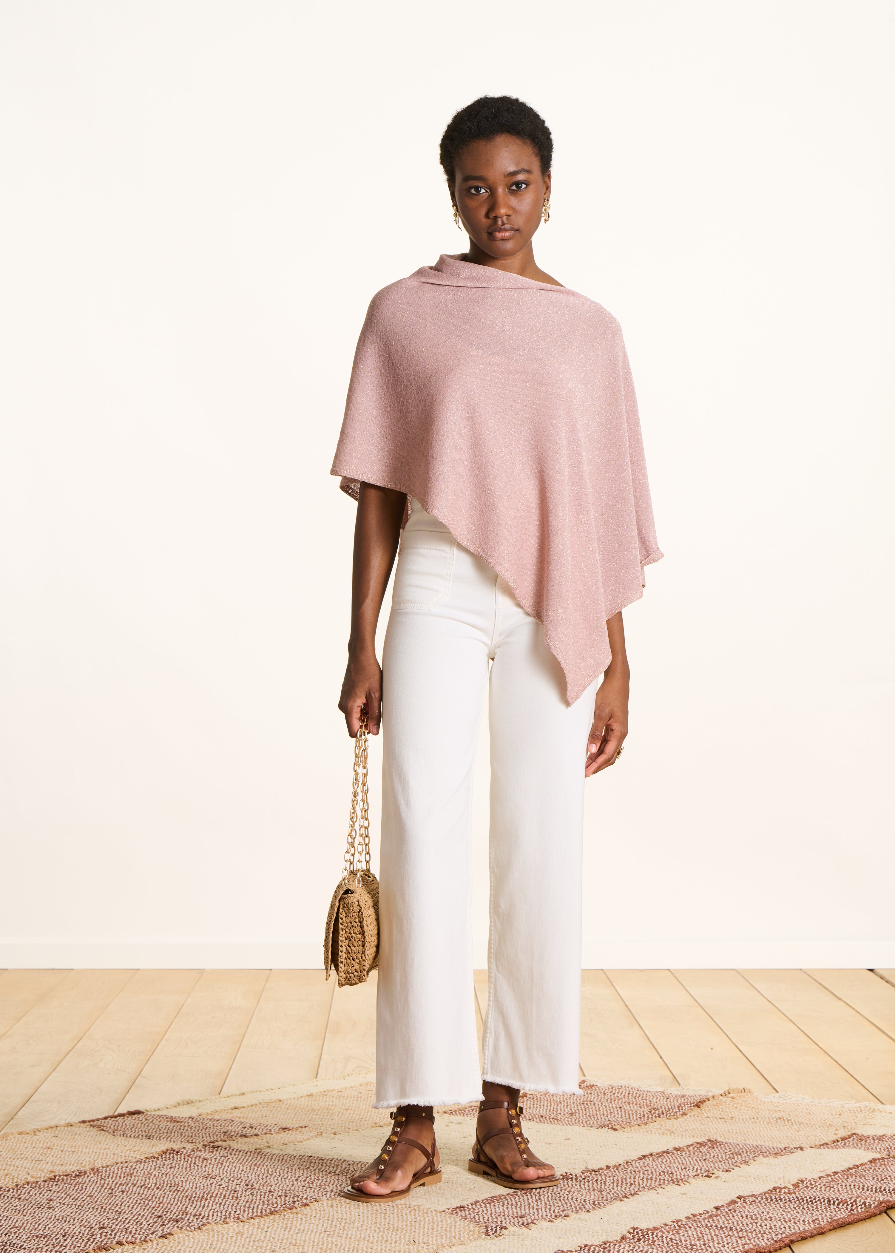 la-f-e-marabout-e-foncho-pullover-cape-hellrosa-tu image 2