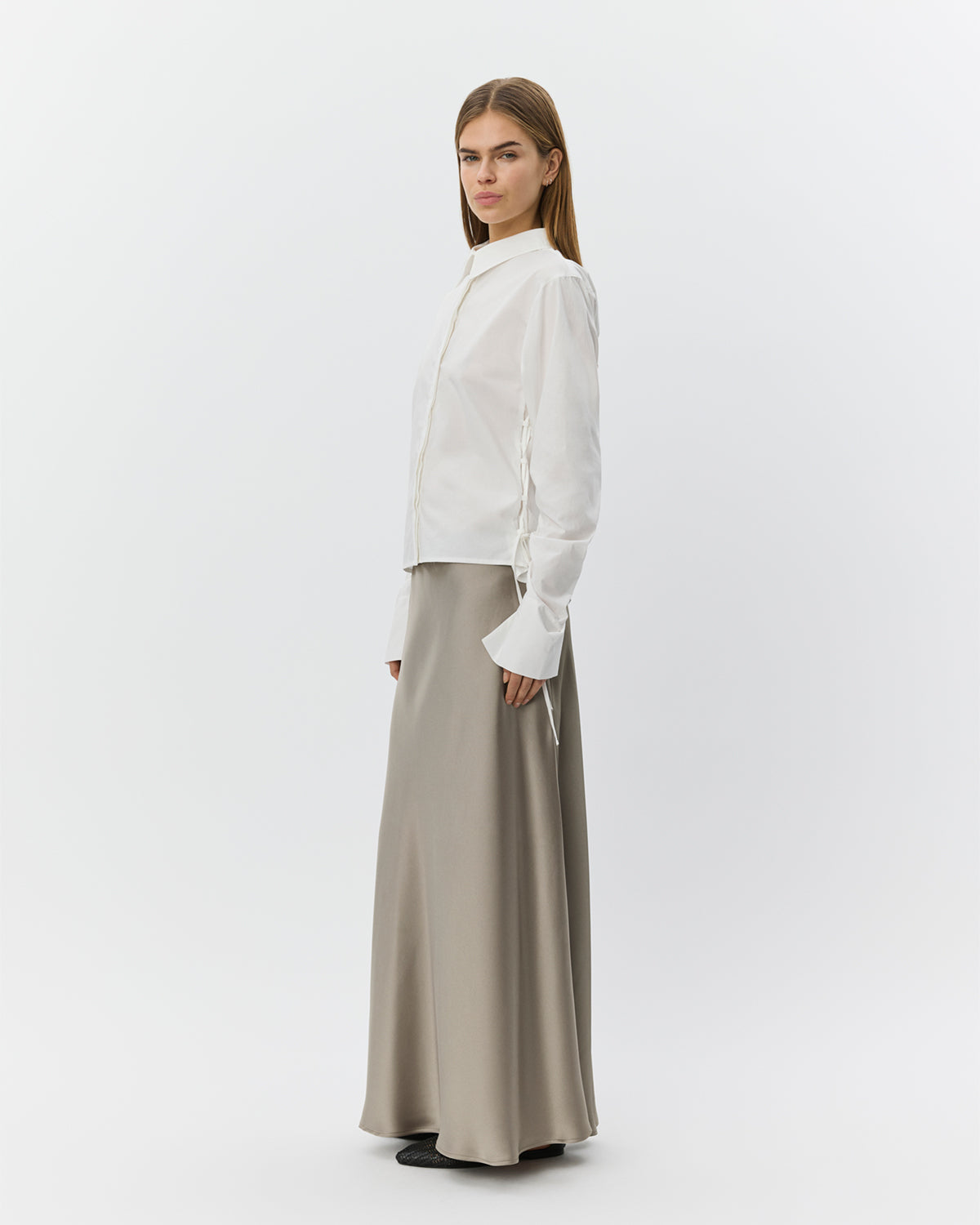 sofie-schnoor-women-sofirasw-satinrock-dusty-green-maxi image 3