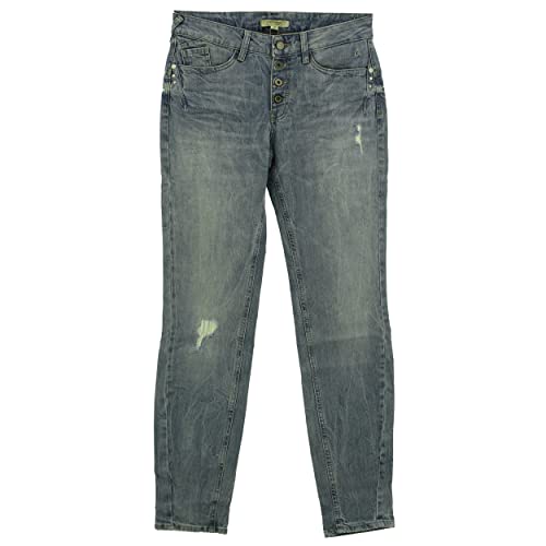 comma-jeans-hose-boyfriend-stretchdenim-blue-destroy image 5