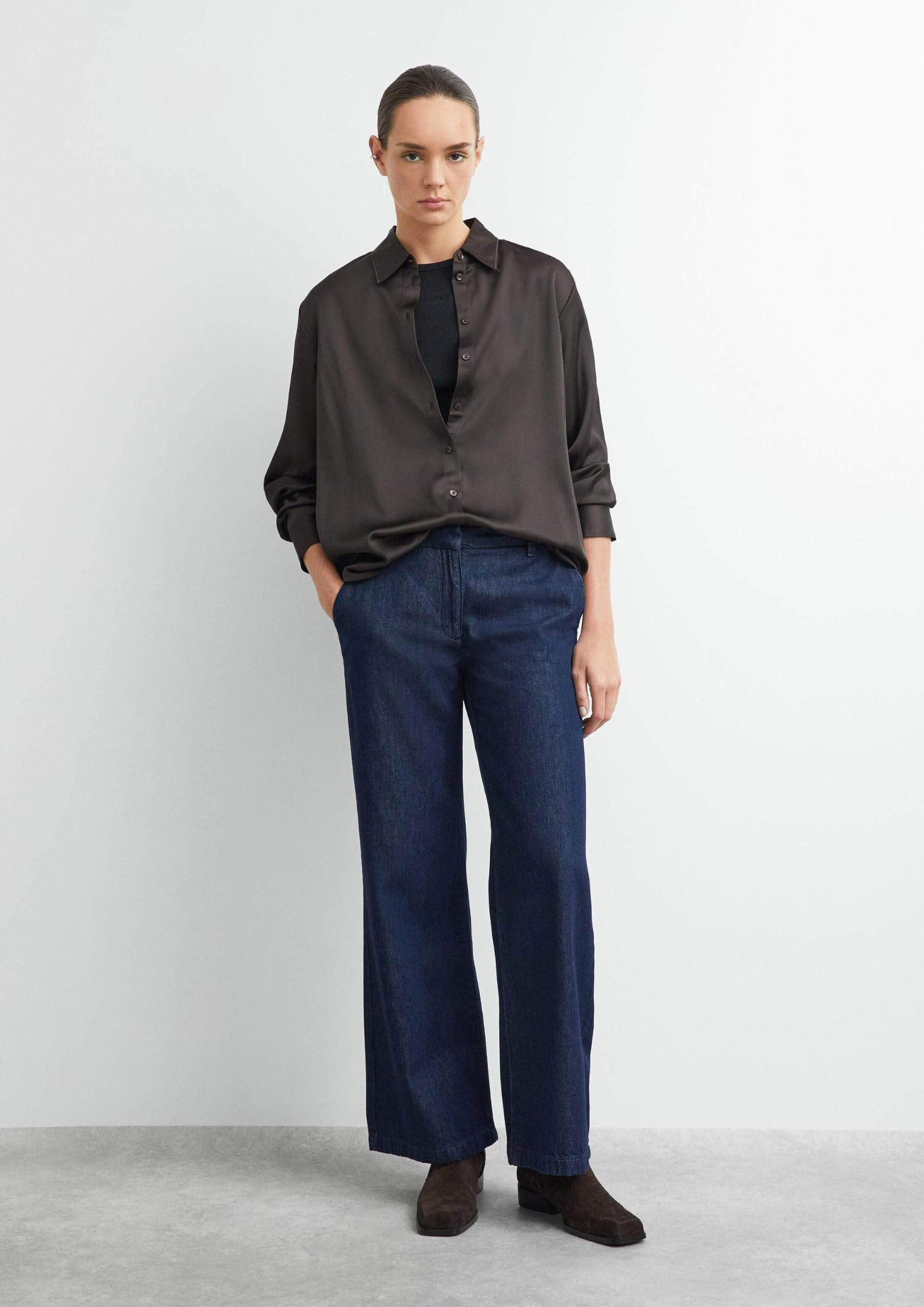 comma-jeans-wide-leg-mid-rise-denim-jeans-gr-e-44 image 5