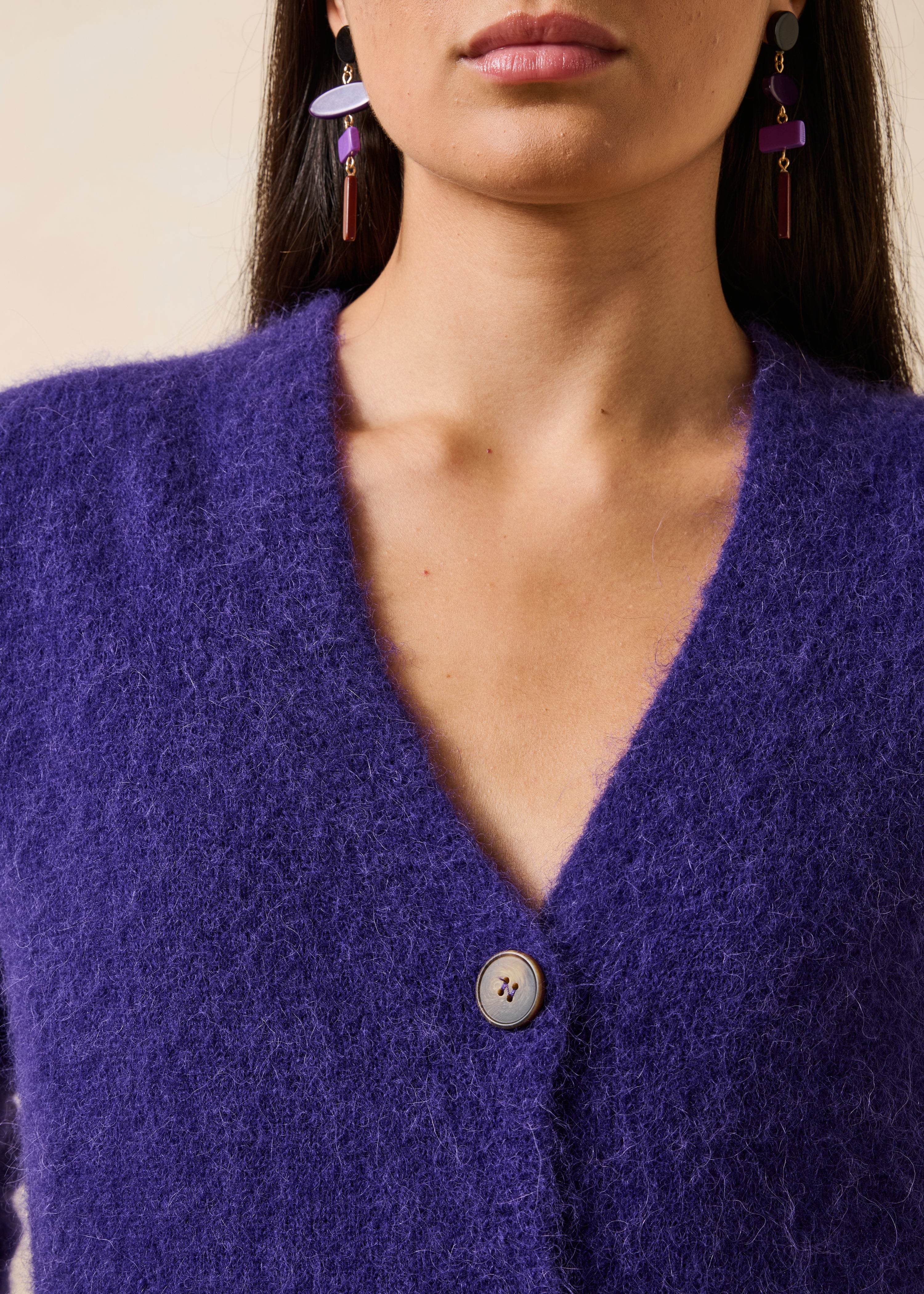 la-f-e-marabout-e-gecko-strickgilet-lila-alpaka-knopf image 5