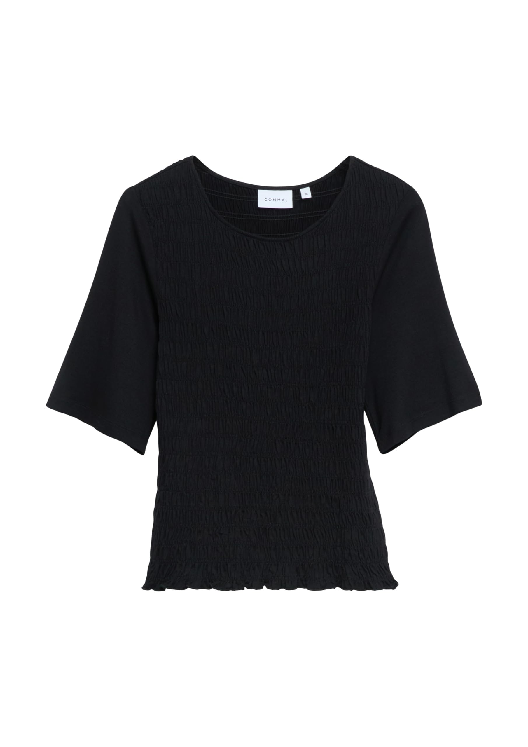 comma-t-shirt-tanktop-logo-rundhals-schwarz image 4