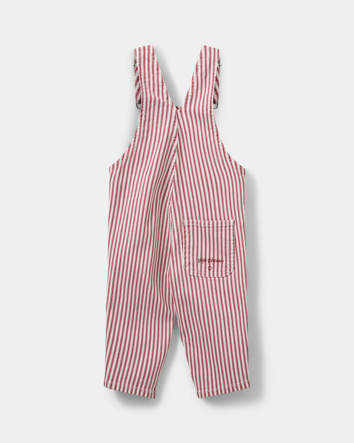 sofie-schnoor-baby-larinsb-overall-rot-gestreift-baumwolle image 2